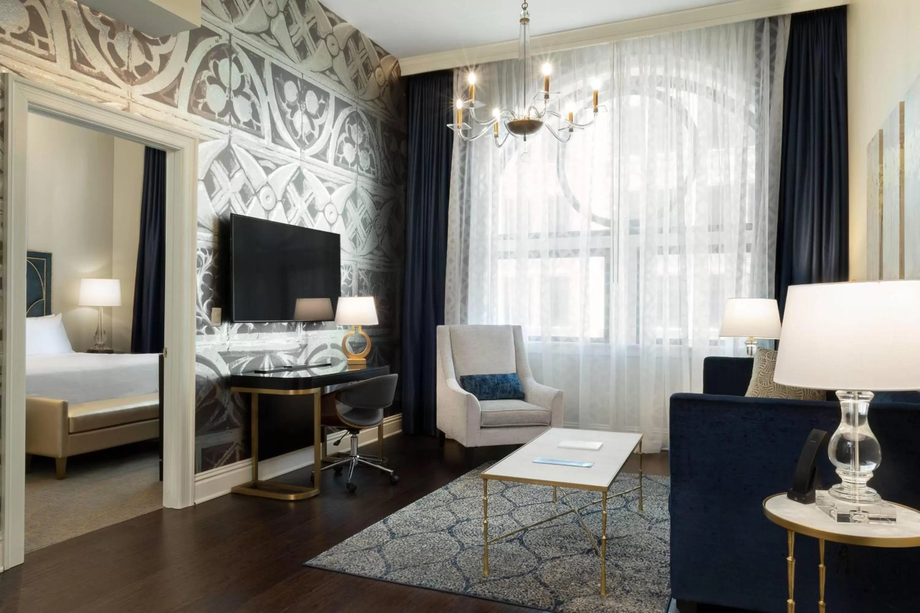 One-Bedroom King Suite with Sofa Bed in Hotel Saint Louis, Autograph Collection