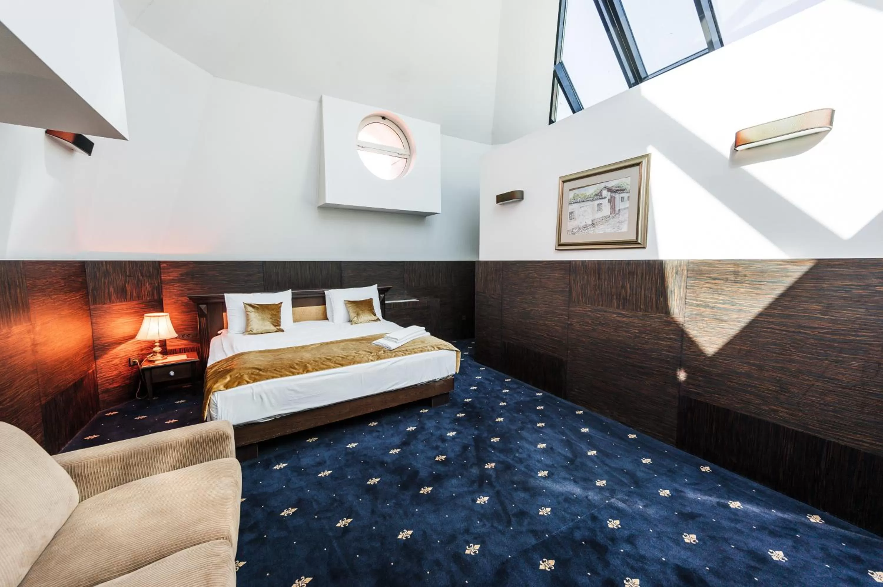 Bedroom, Bed in Hotel Europe