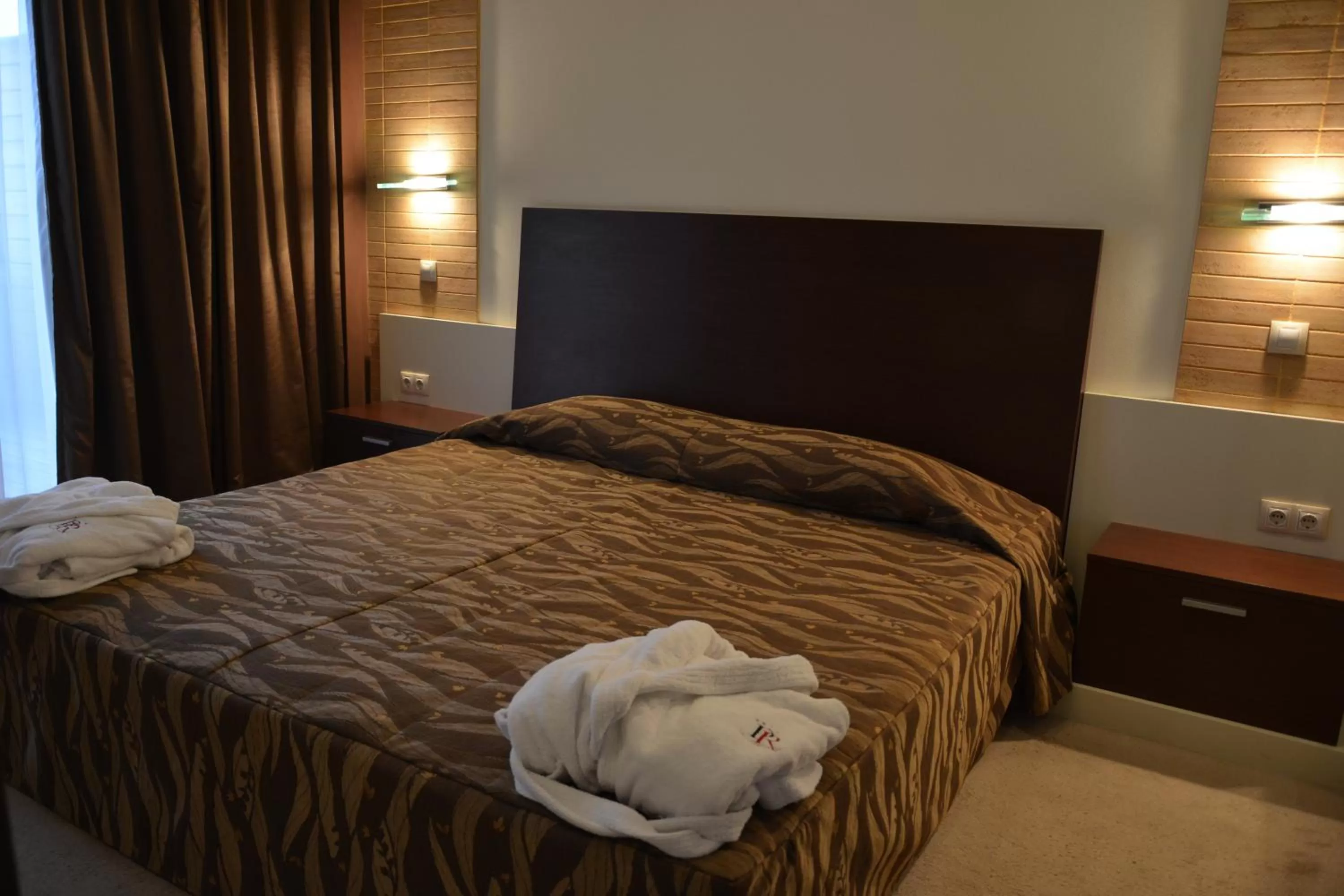 Bed in Hotel Presidivm Palace