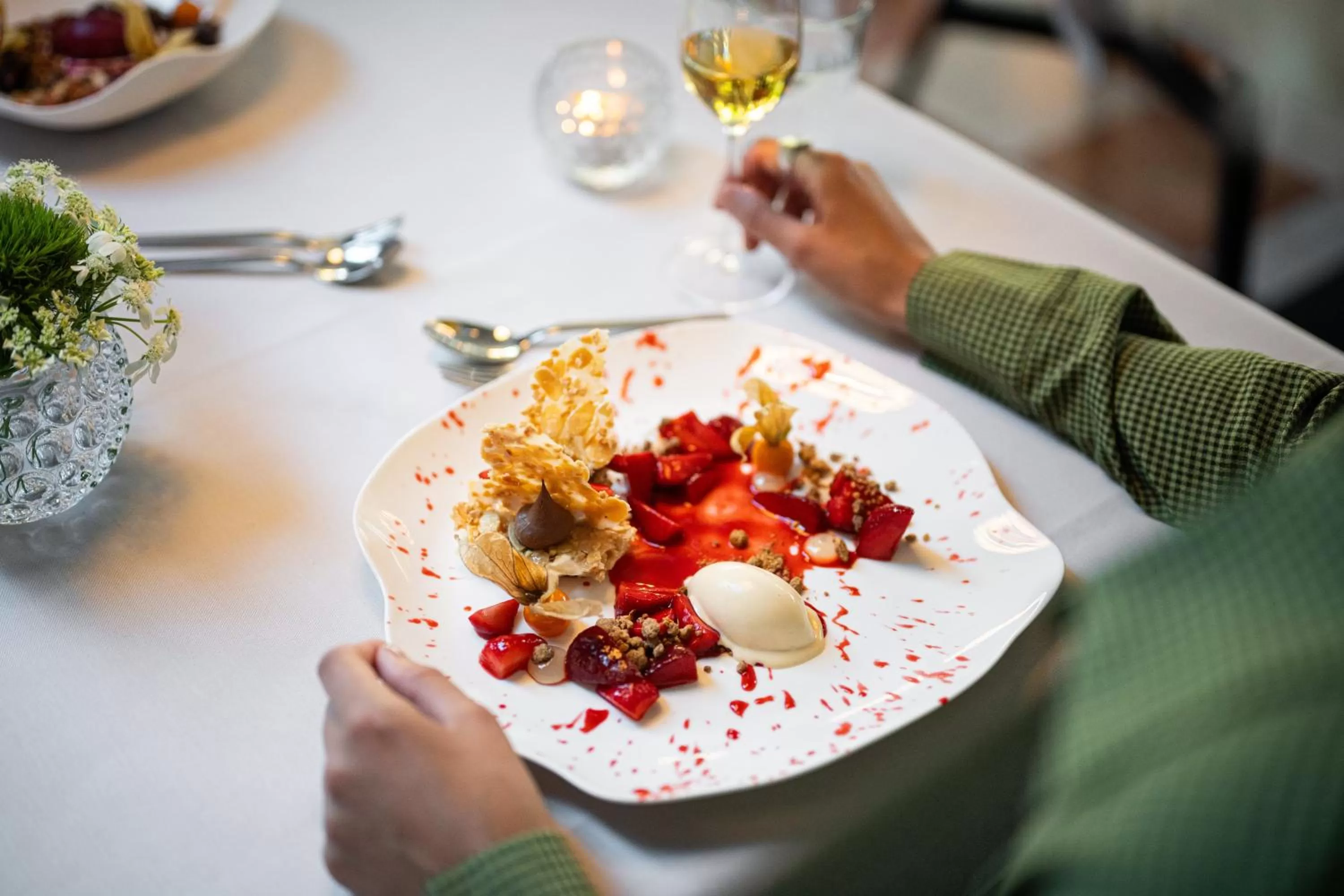 Food and drinks in Das Freiberg Romantikhotel