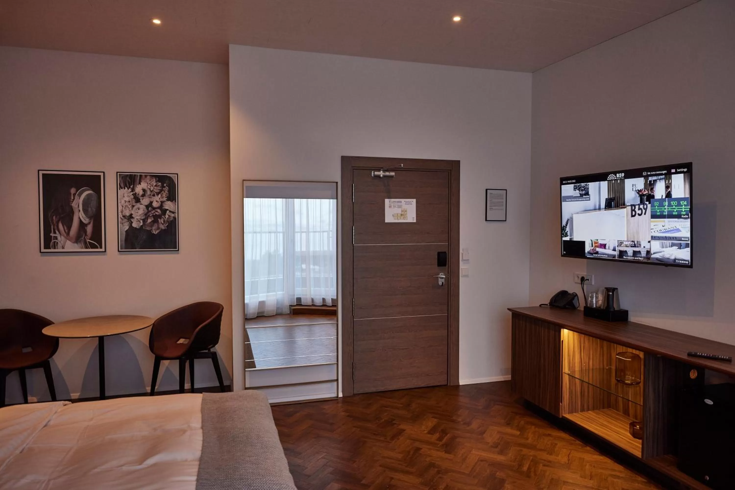 TV and multimedia, Bed in Hótel Vesturland