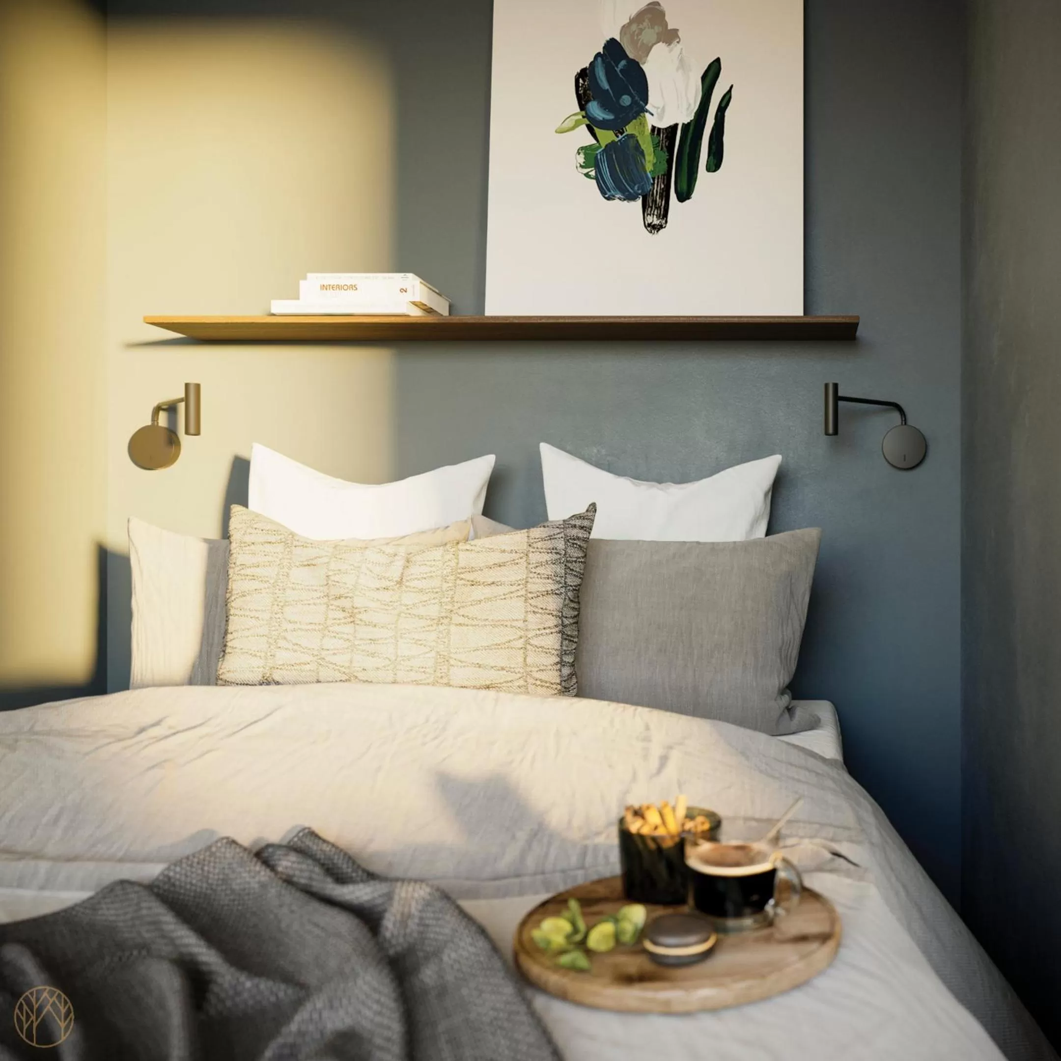 Bed in Forenom Aparthotel Oslo