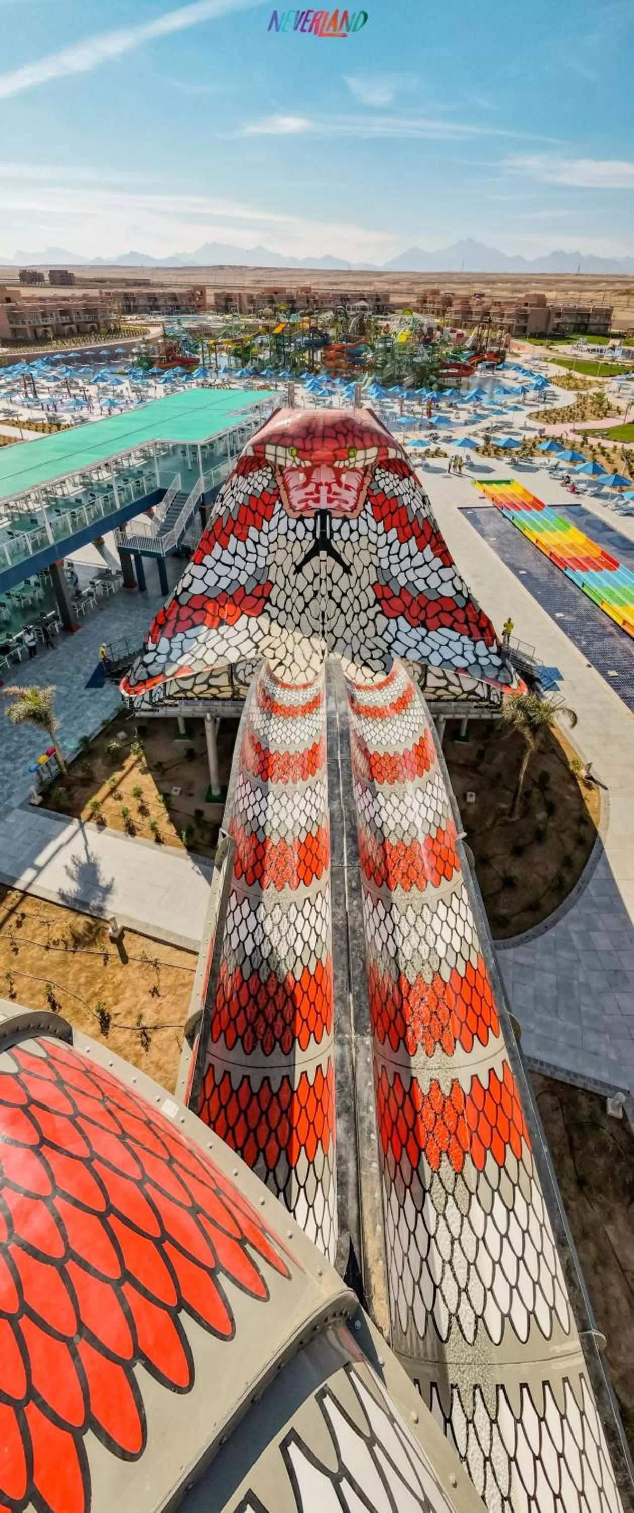 Aqua park in Neverland City Hurghada - Pickalbatros