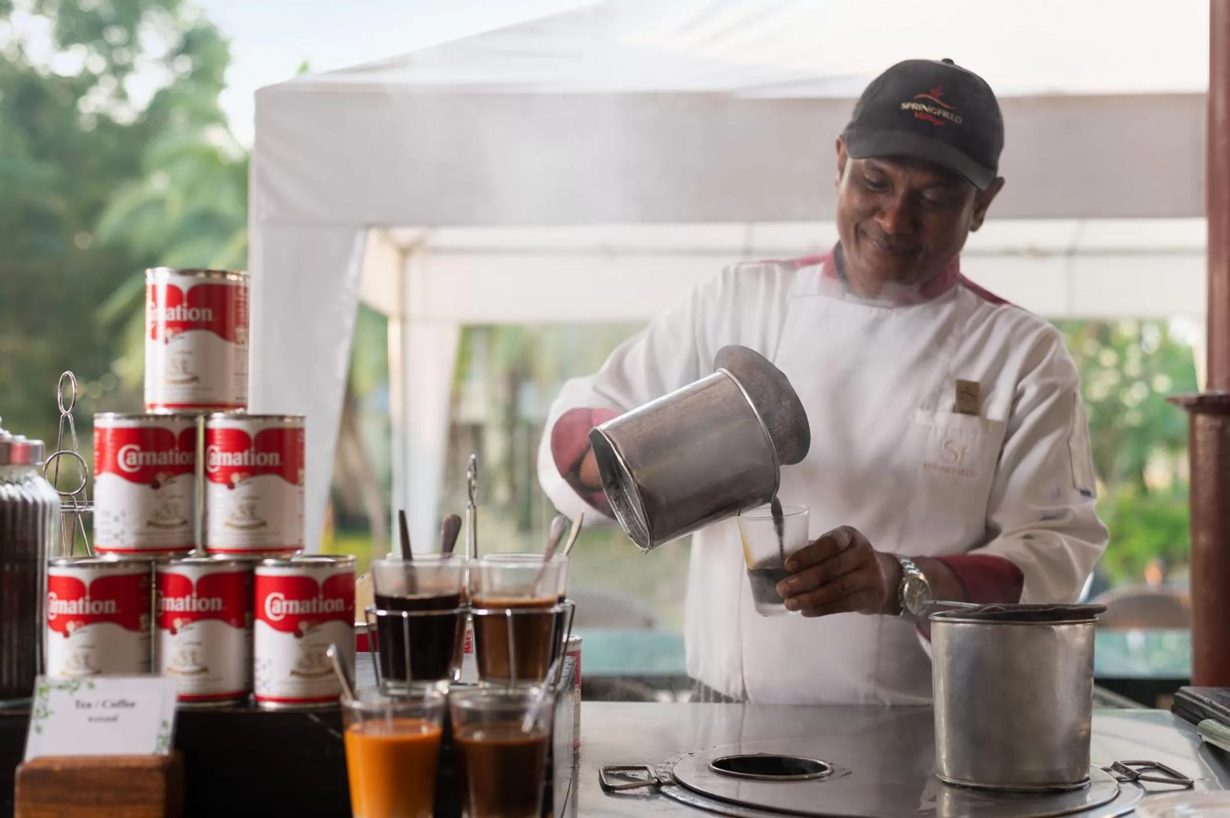 Restaurant/places to eat in Springfield Village Golf & Spa