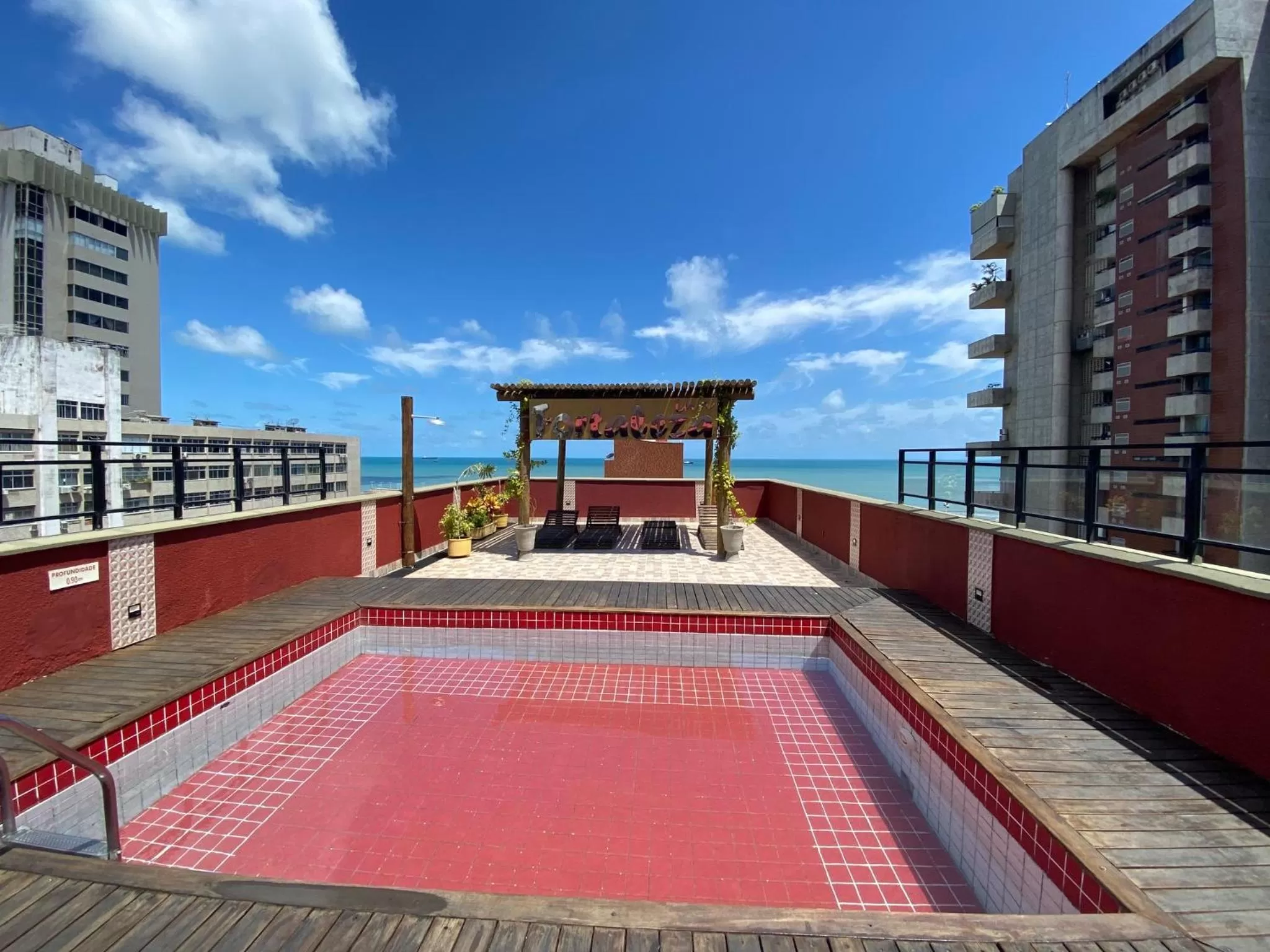 Balcony/Terrace in Hotel Fortaleza Inn