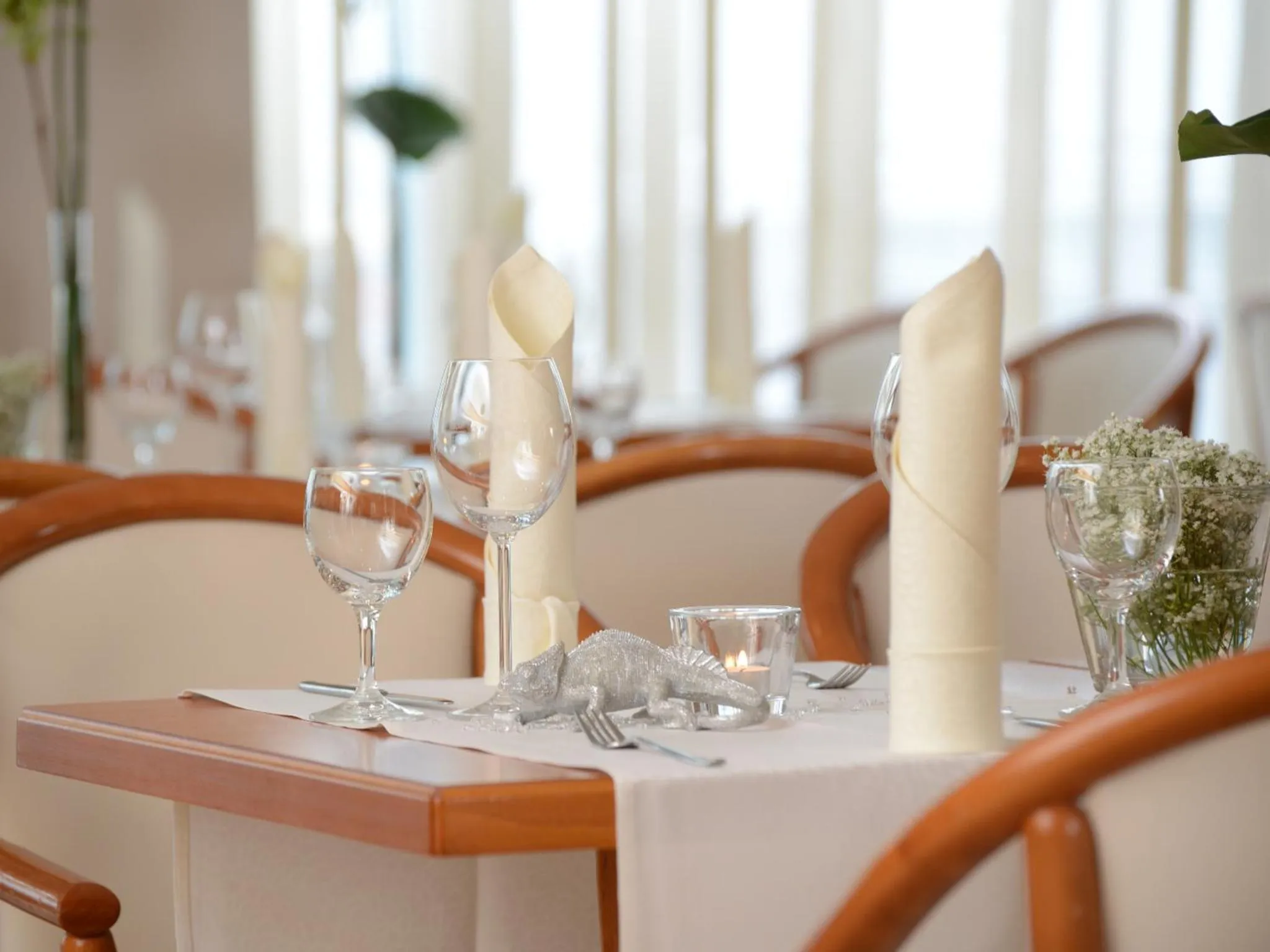 Restaurant/places to eat in Hotel Residenz Oberhausen