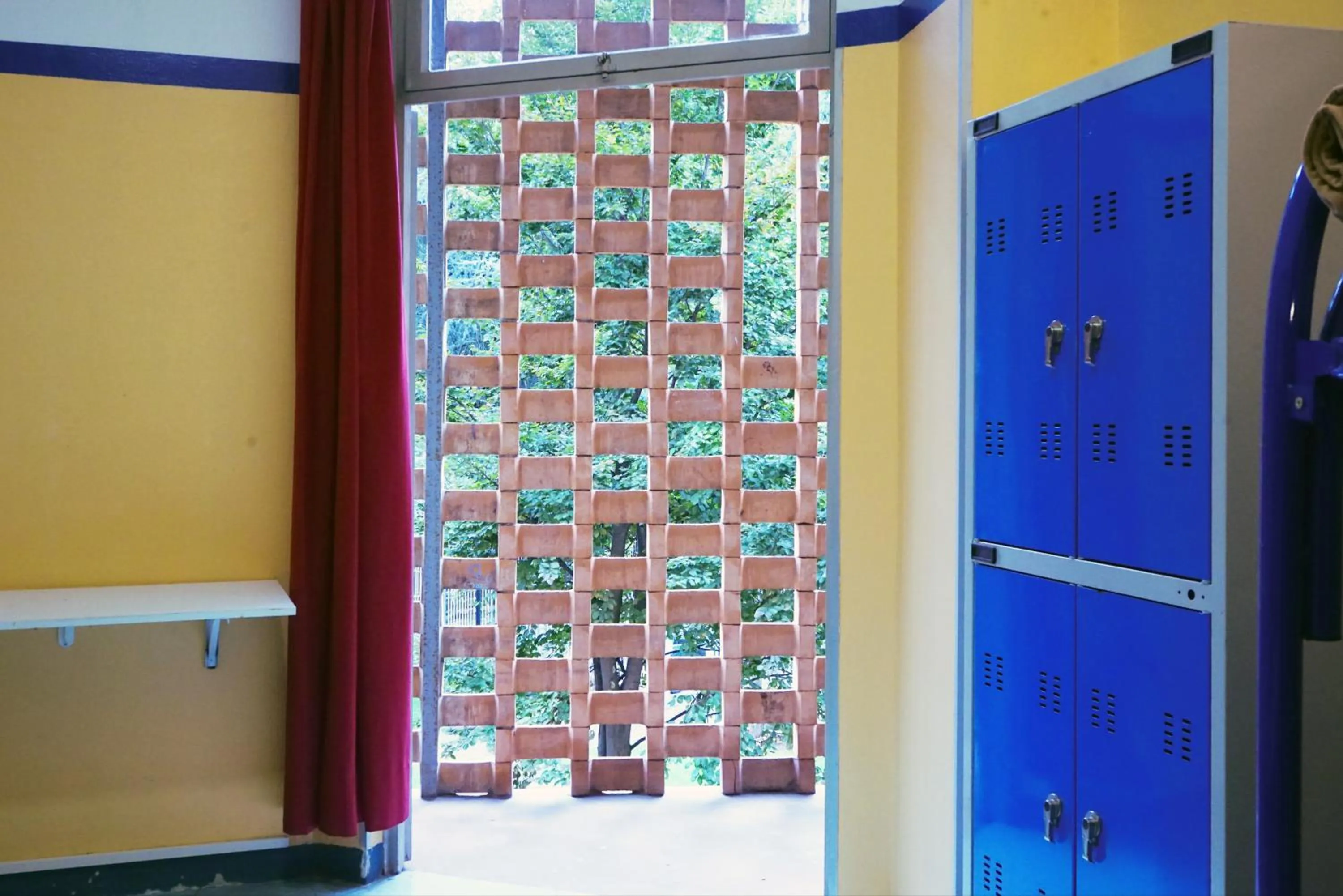 Balcony/Terrace in Hi! Ostello Milano