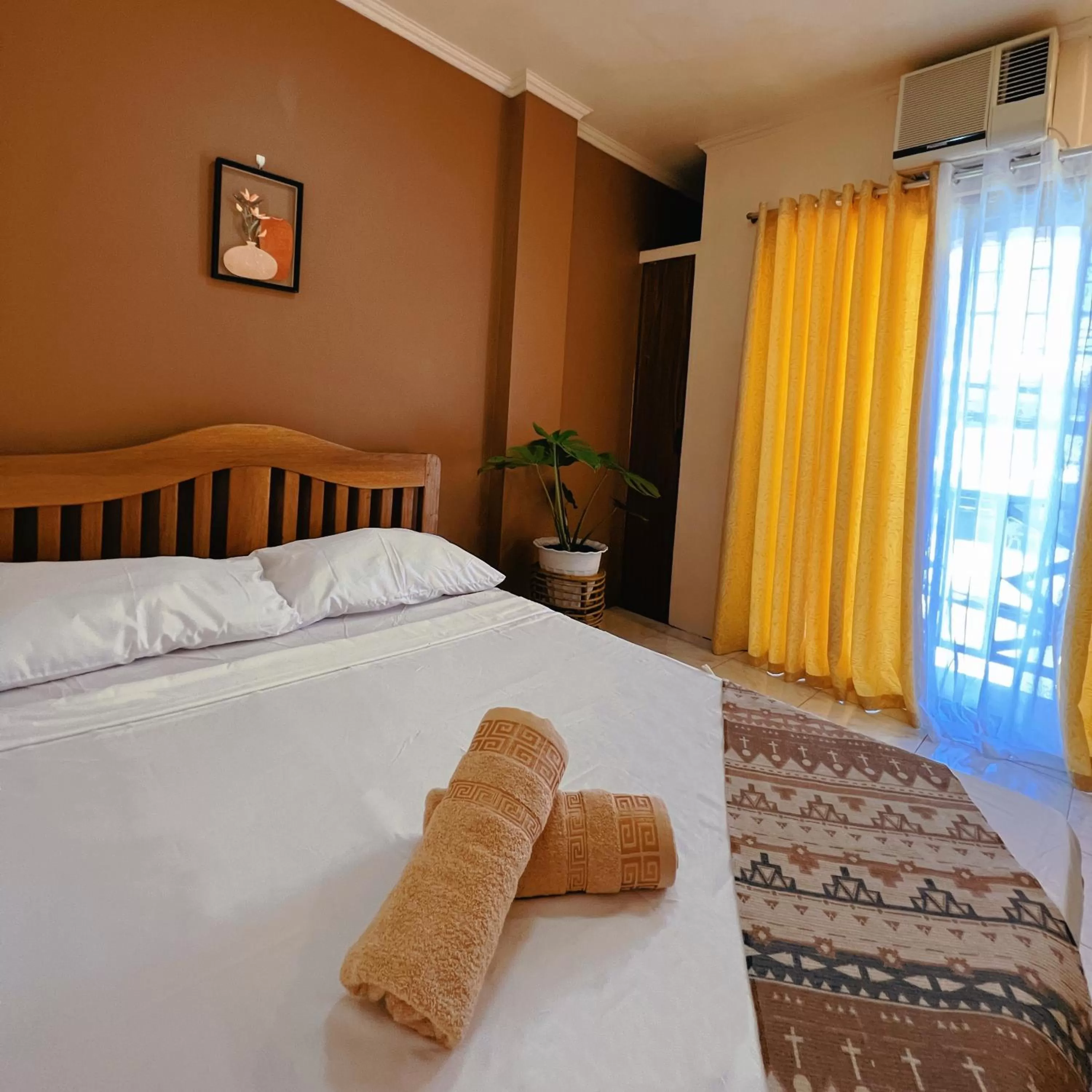 Bed in Balayong Pension