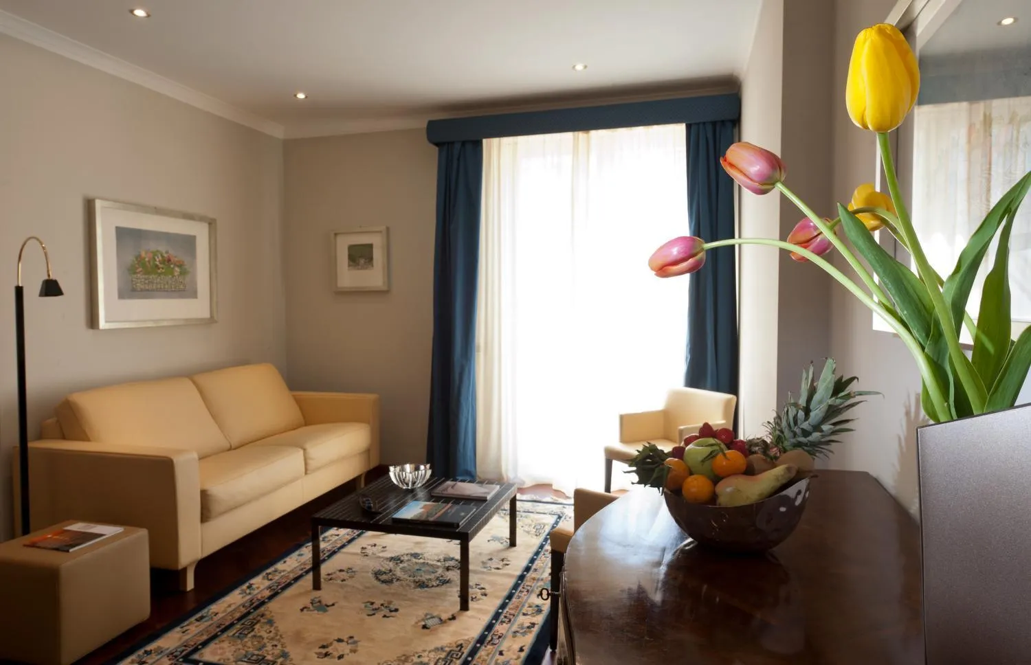 Seating area in Hotel Giardino Inglese