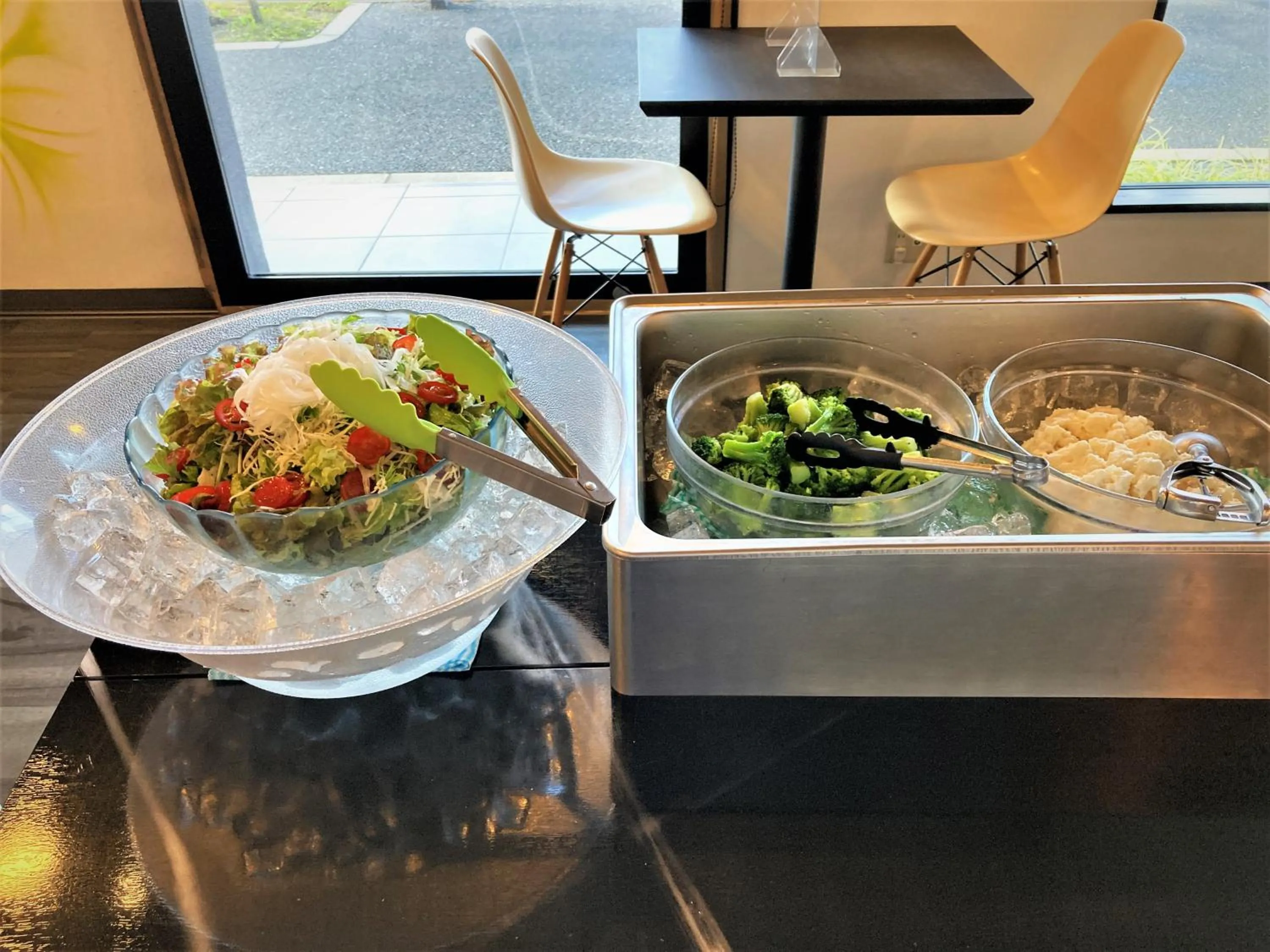 Buffet breakfast in Green Rich Hotel Kyoto Station South (Artificial hot spring Futamata Yunohana)