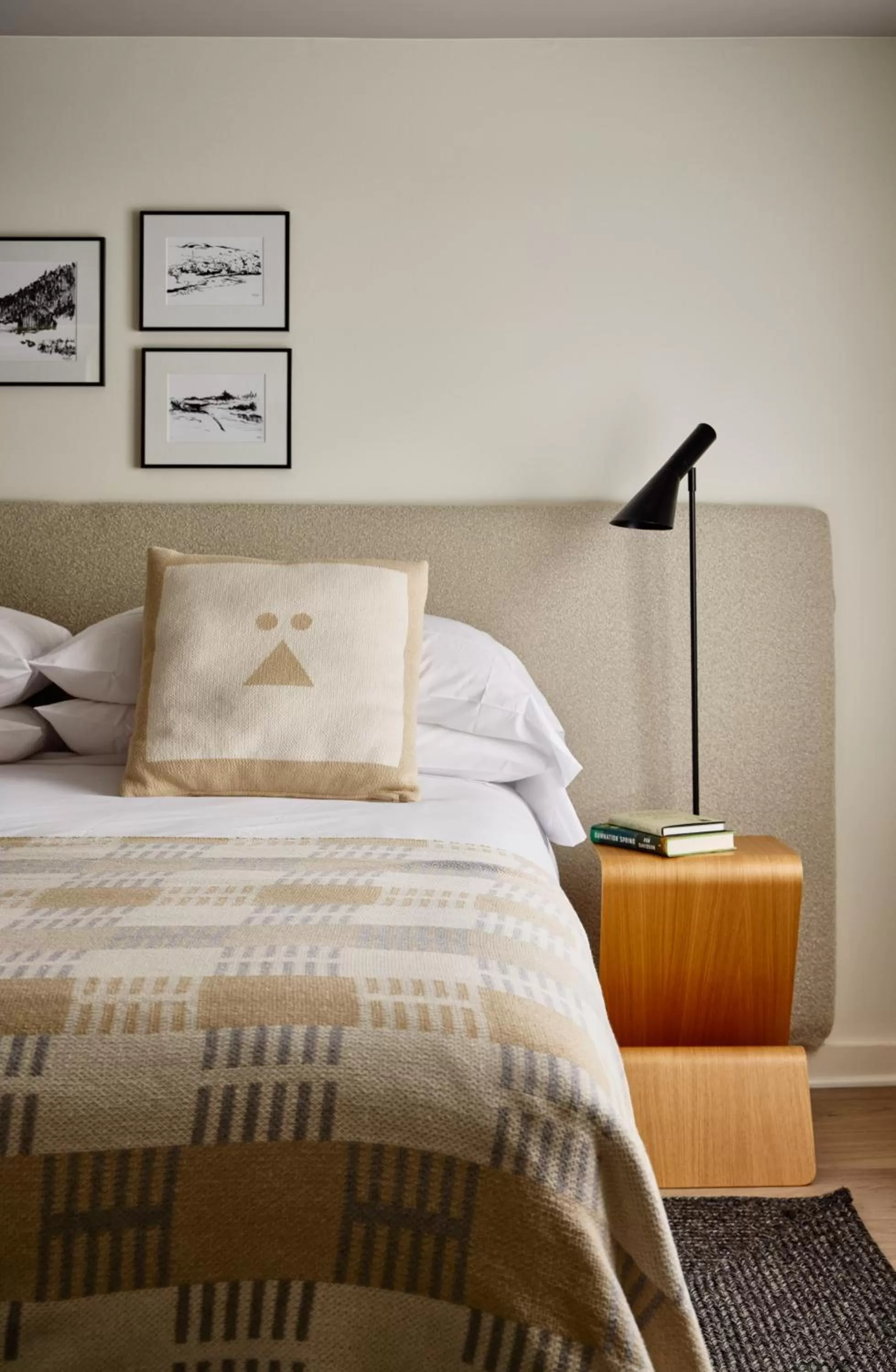 Bed in Tälta Lodge, a Bluebird by Lark