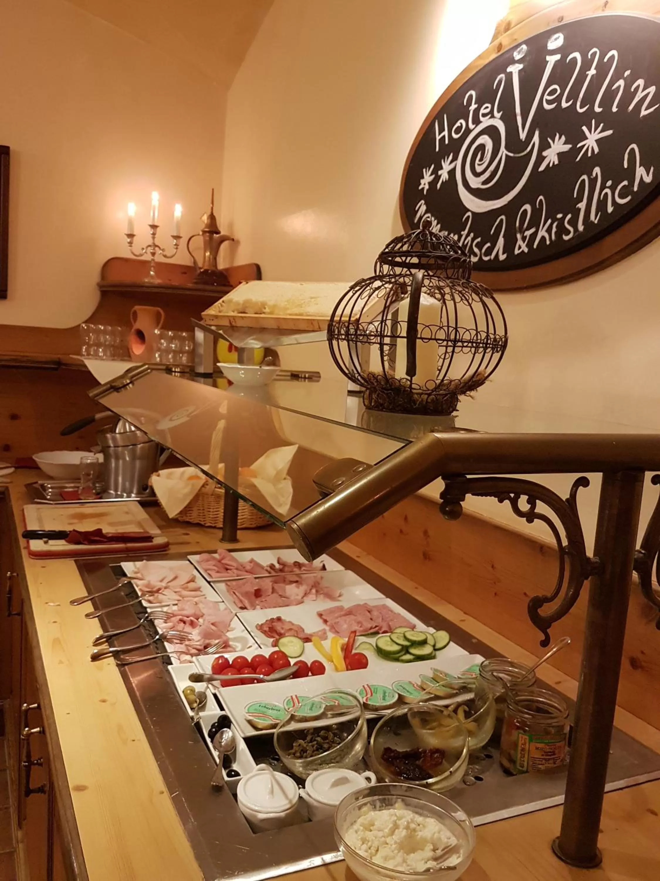 Buffet breakfast in Hotel Neustifter