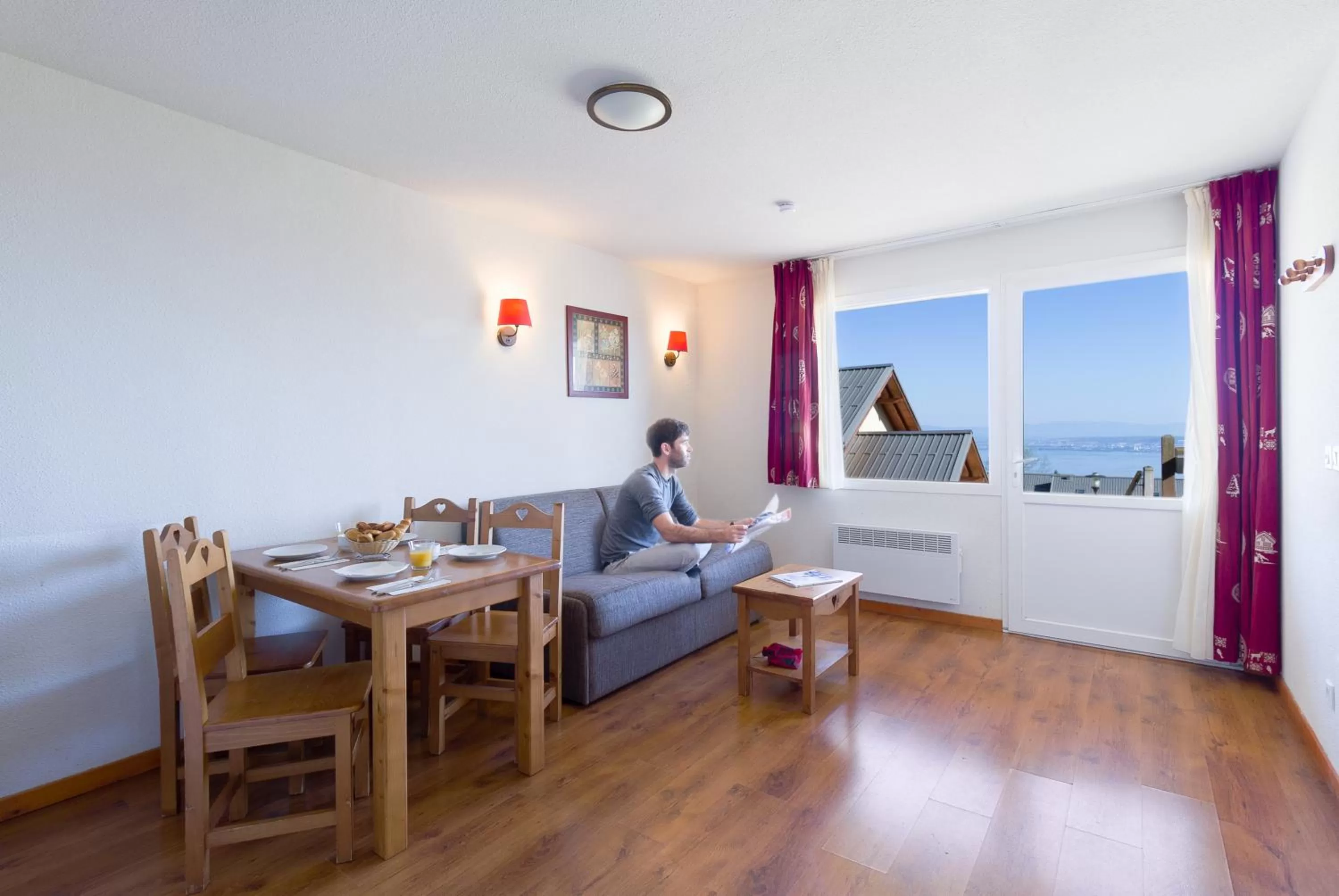 Living room in Garden & City Evian - Lugrin