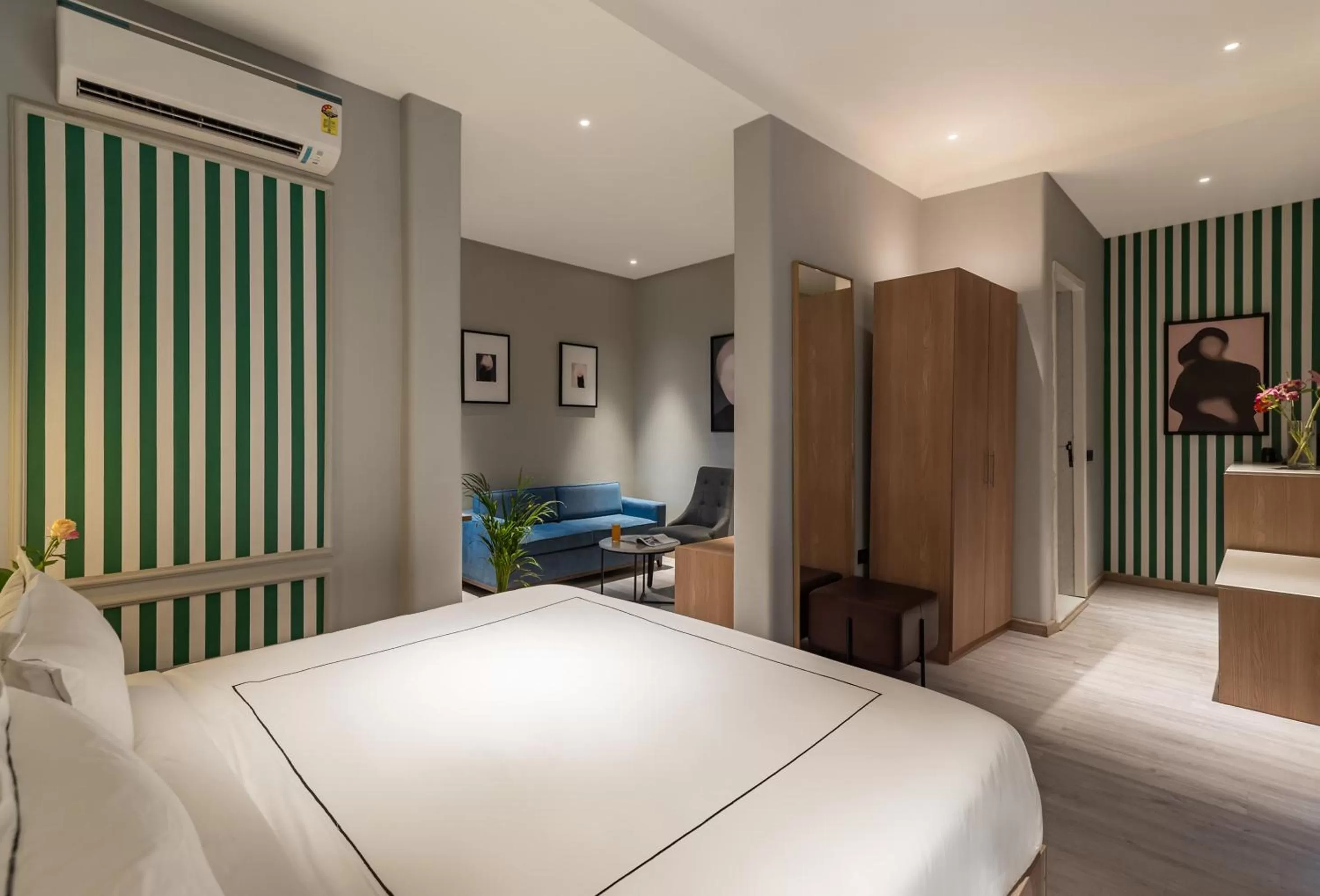 Bedroom, Bed in Downtown Prime A Premium Boutique Hotel Udaipur - My Downtown Hotels