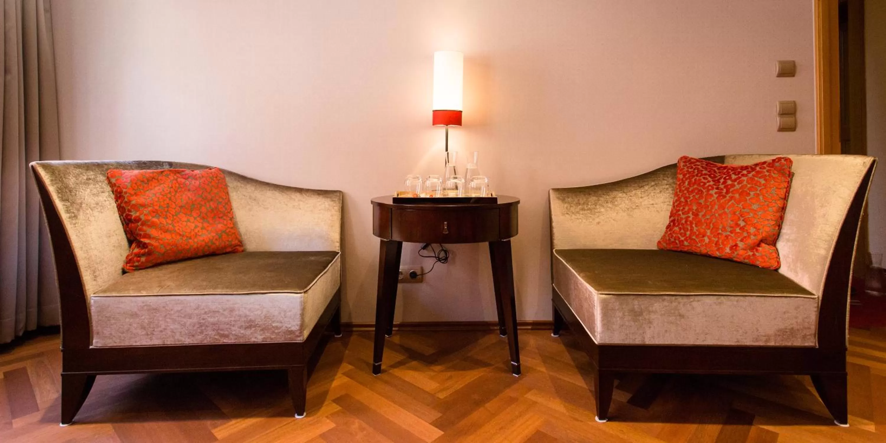 Living room in Romantik Hotel Markusturm