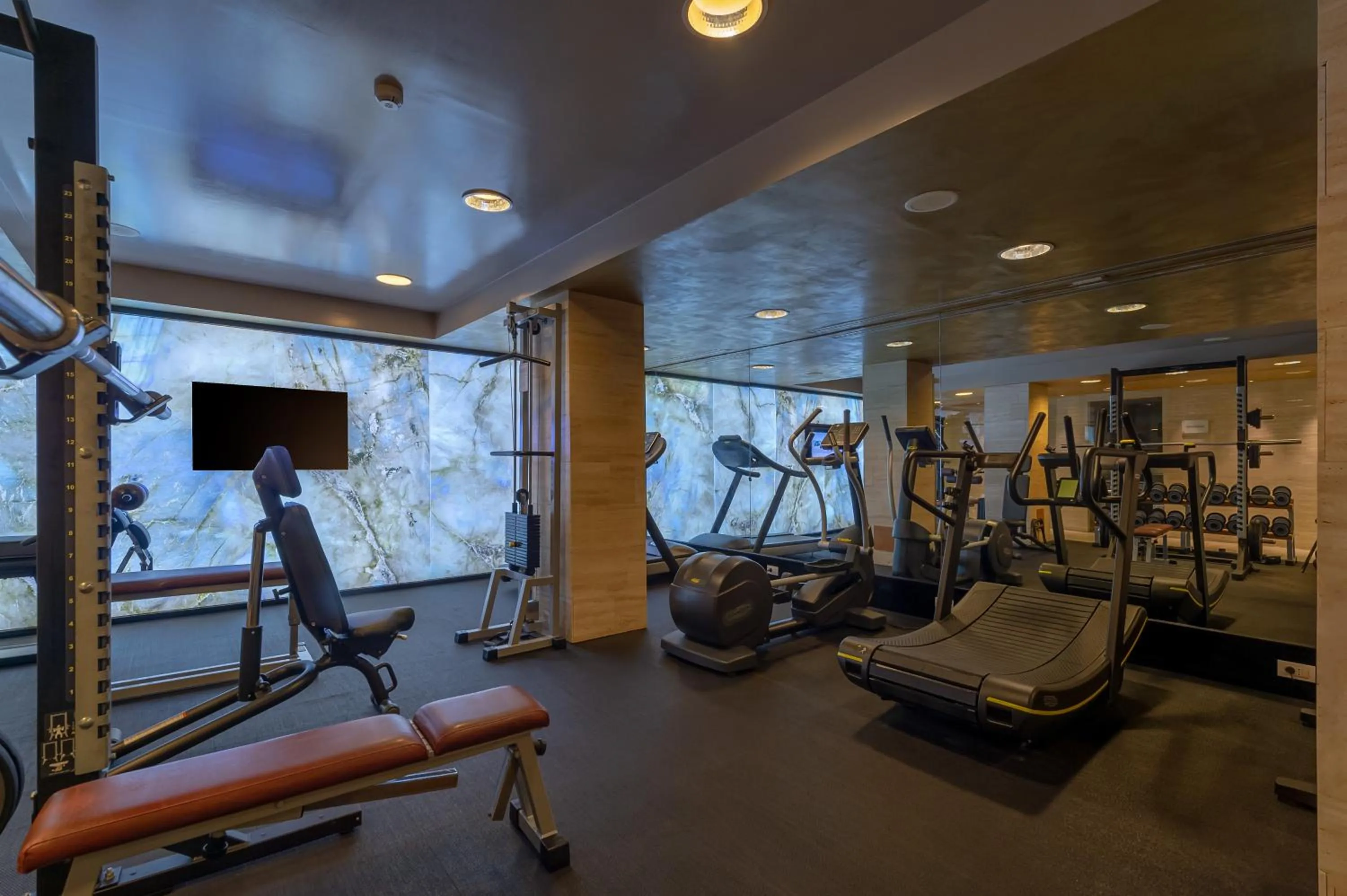 Fitness centre/facilities in Hotel Oasi Di Kufra