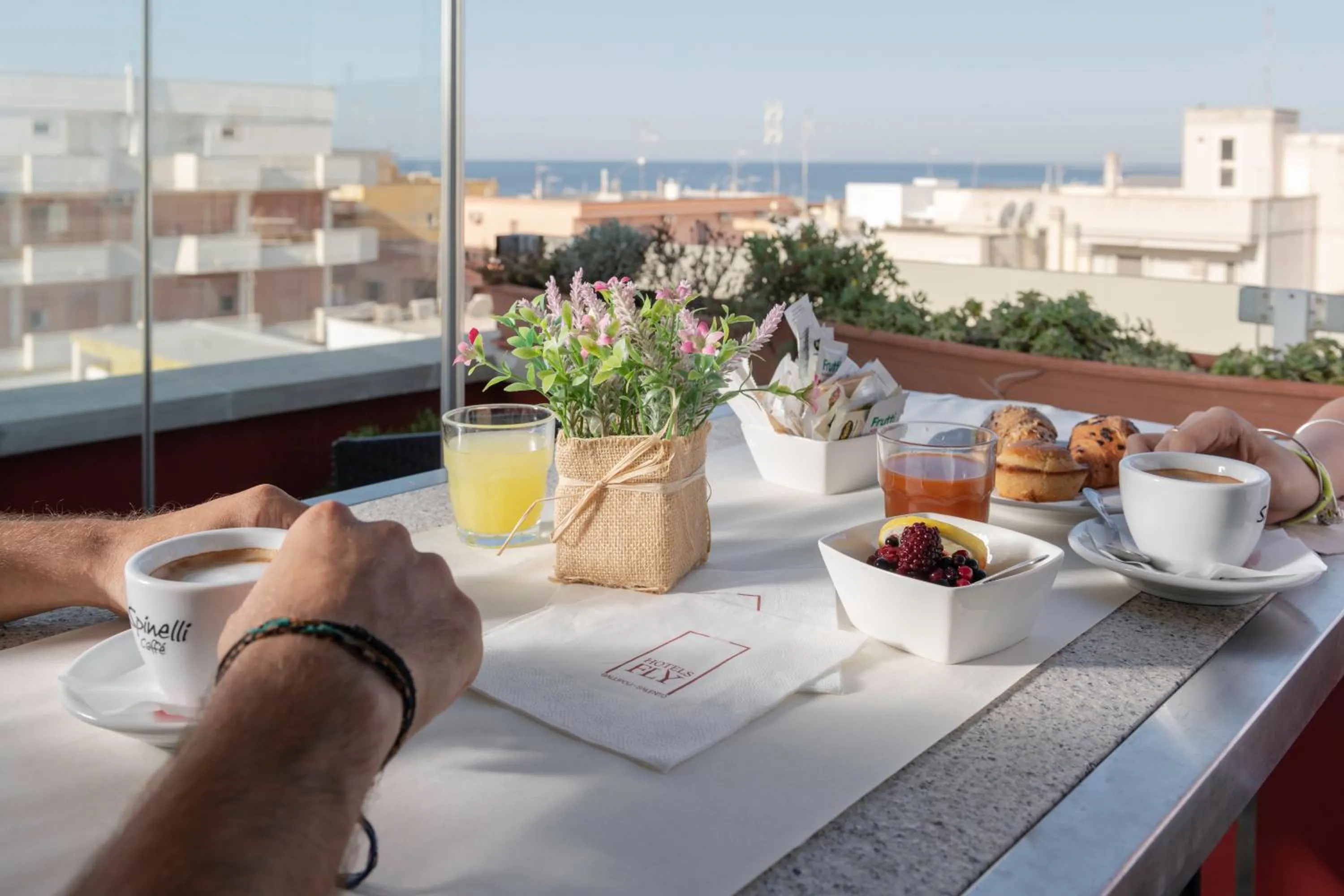 Balcony/Terrace in Hotel Fly