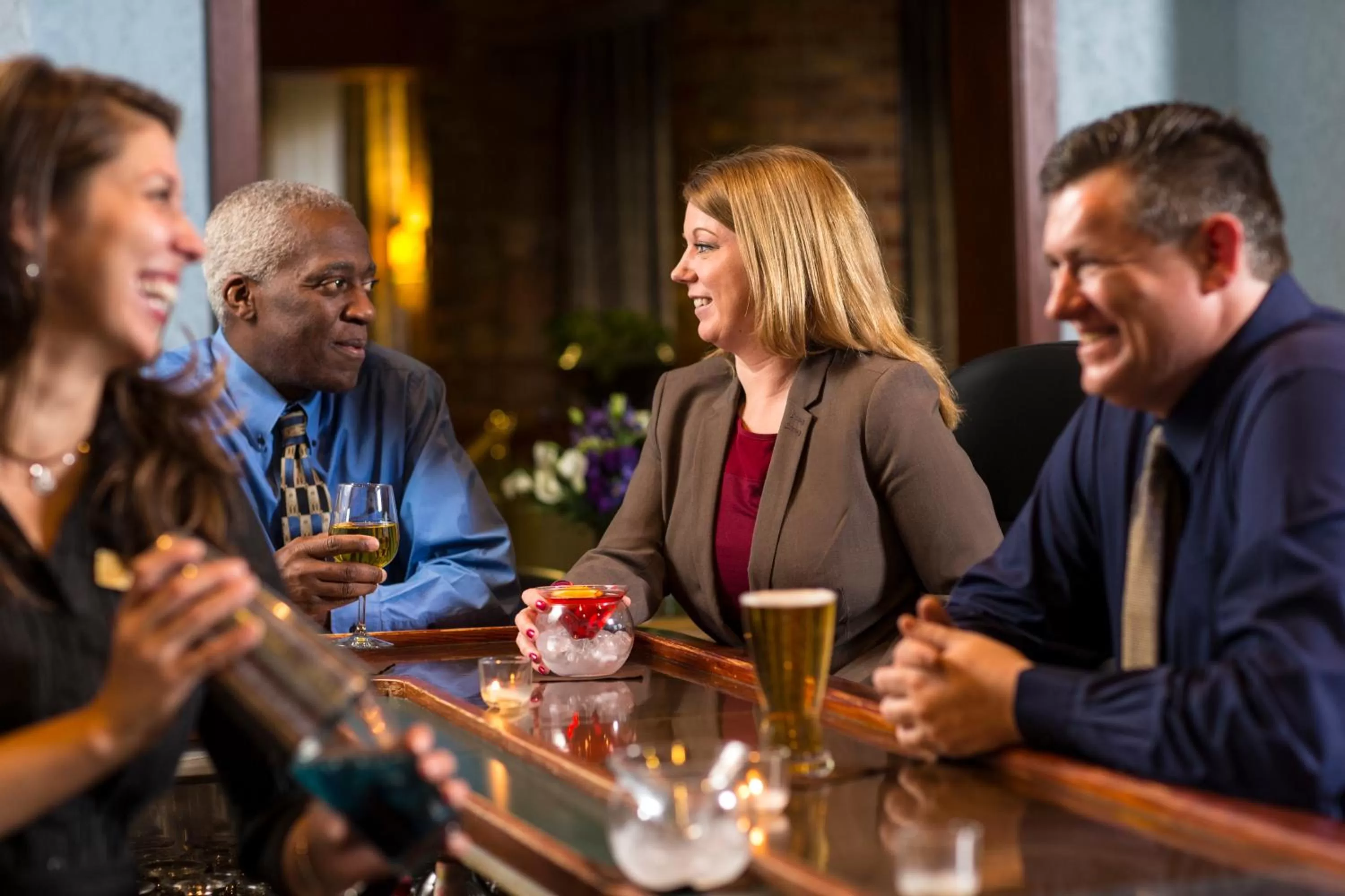 Lounge or bar in RIT Inn & Conference Center
