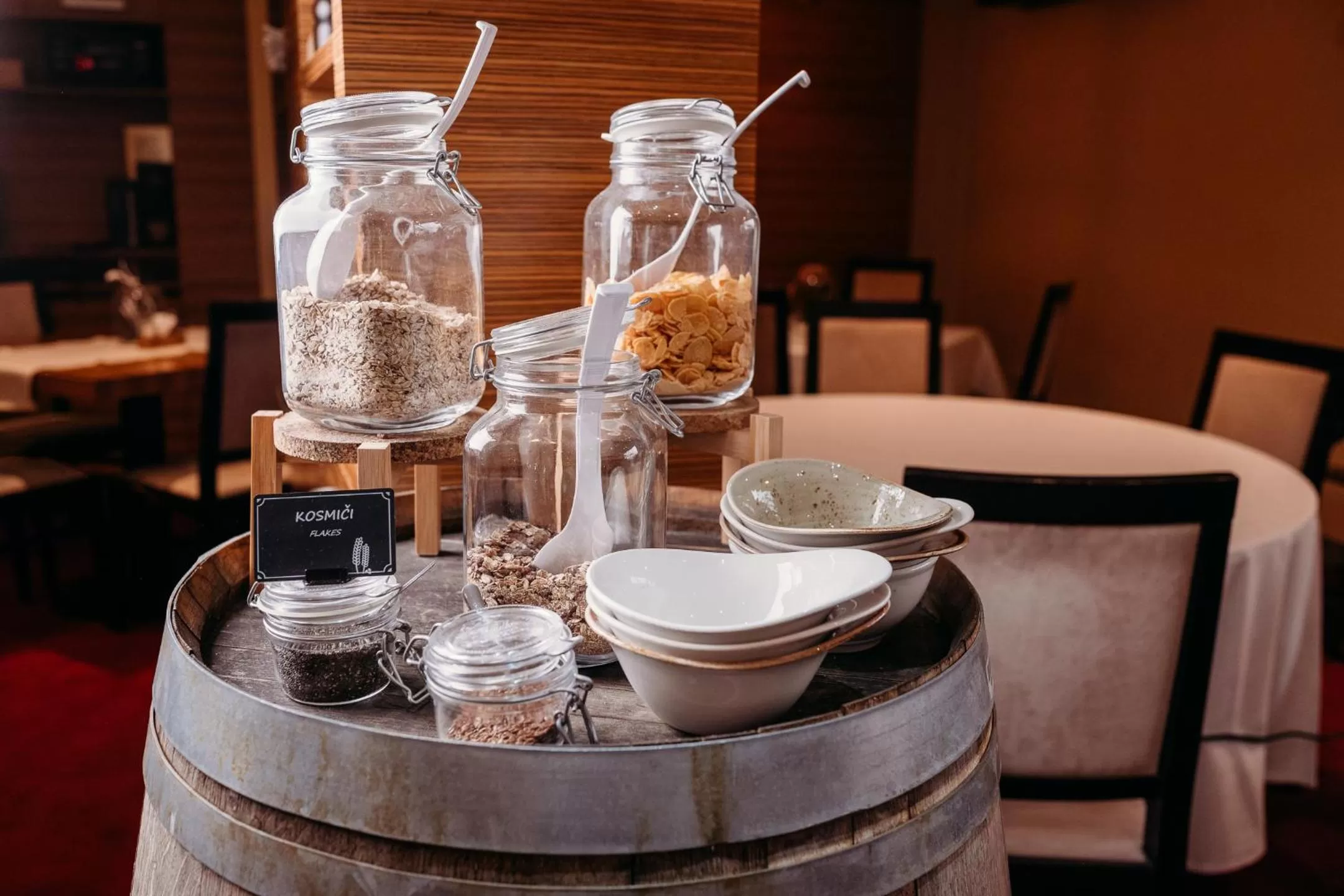 Food and drinks in Hotel Kunst