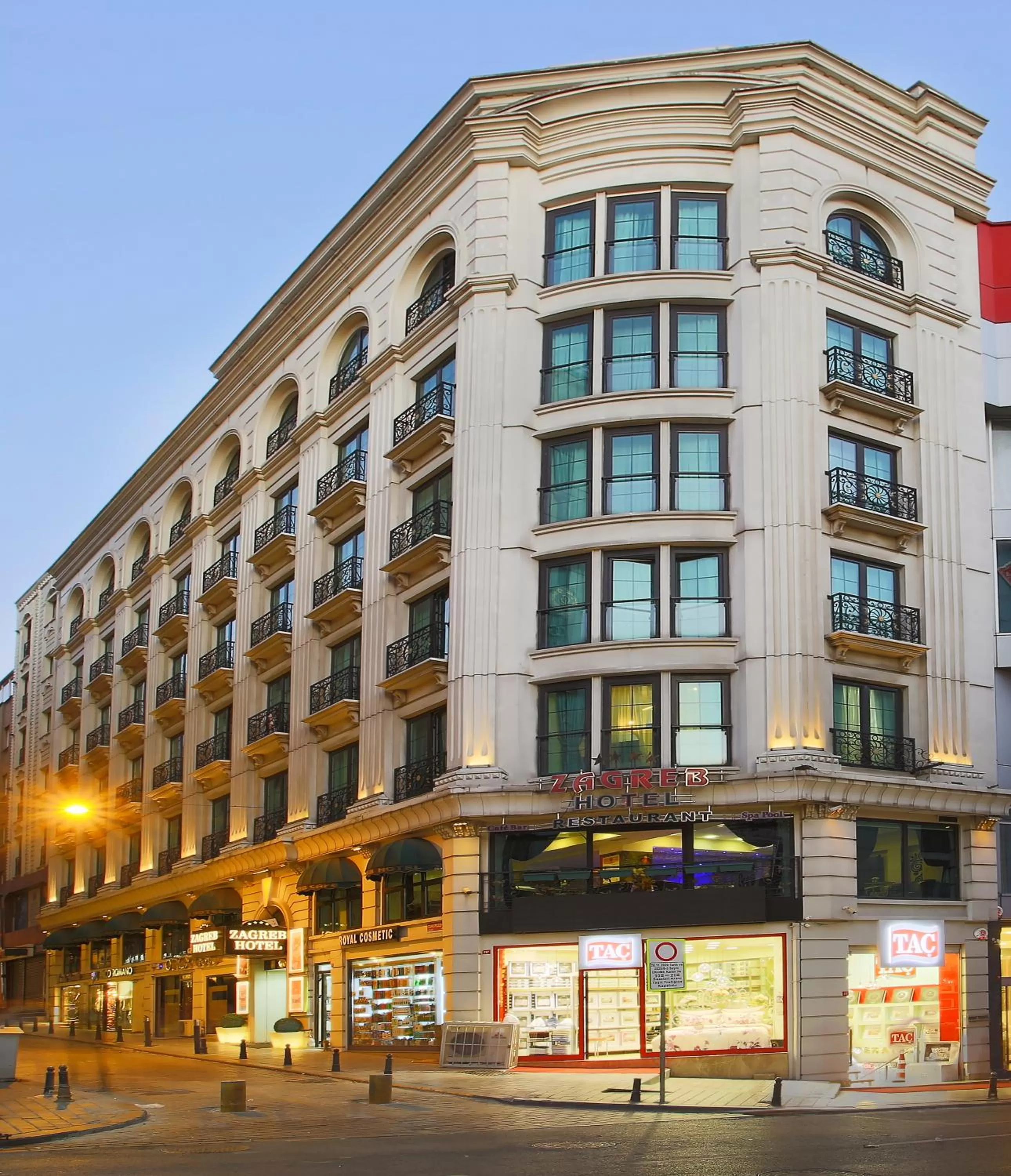 Property building in Zagreb Hotel
