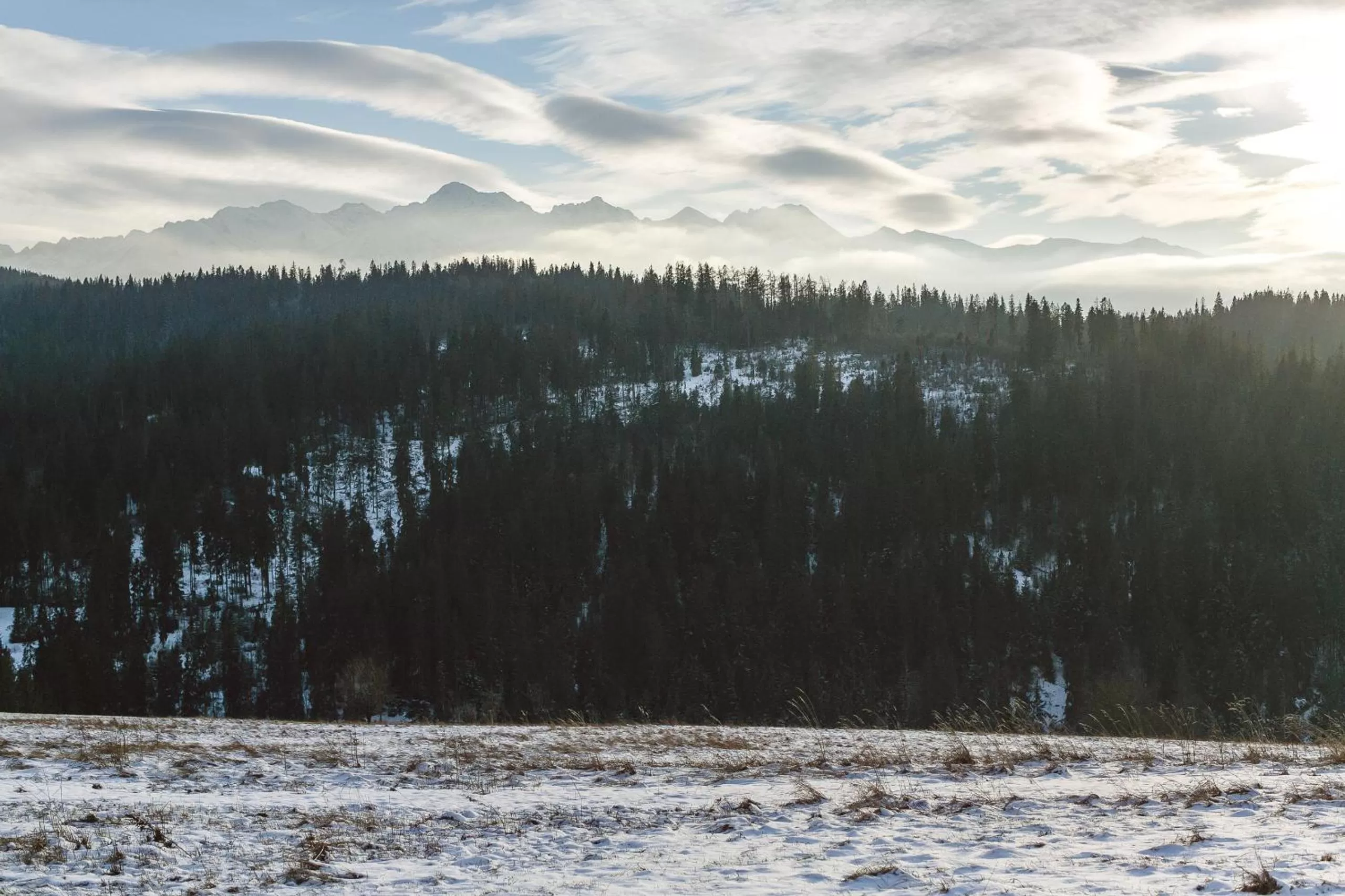 Mountain view in Górskie Wspomnienie