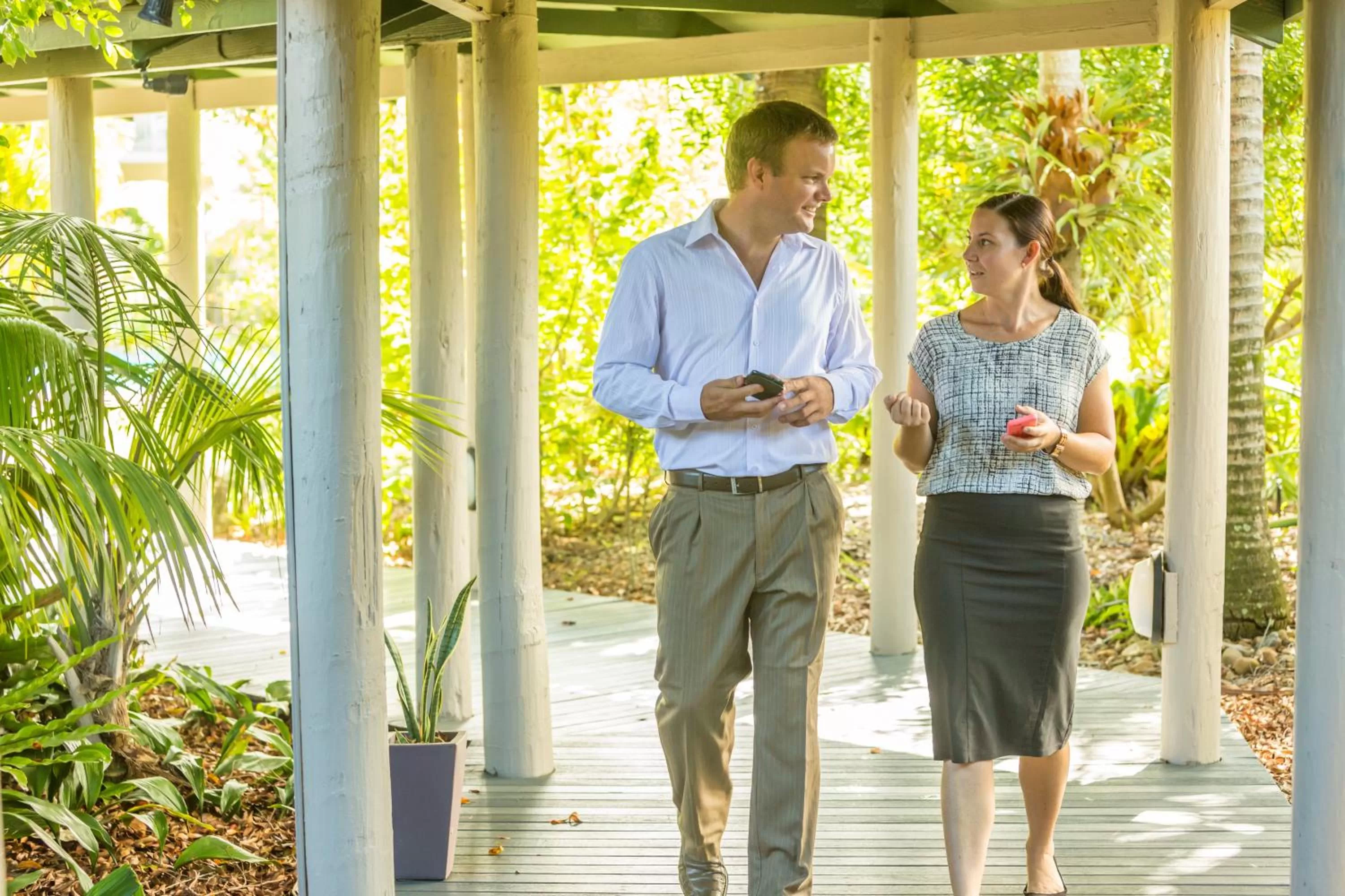 Garden in Ballina Beach Resort