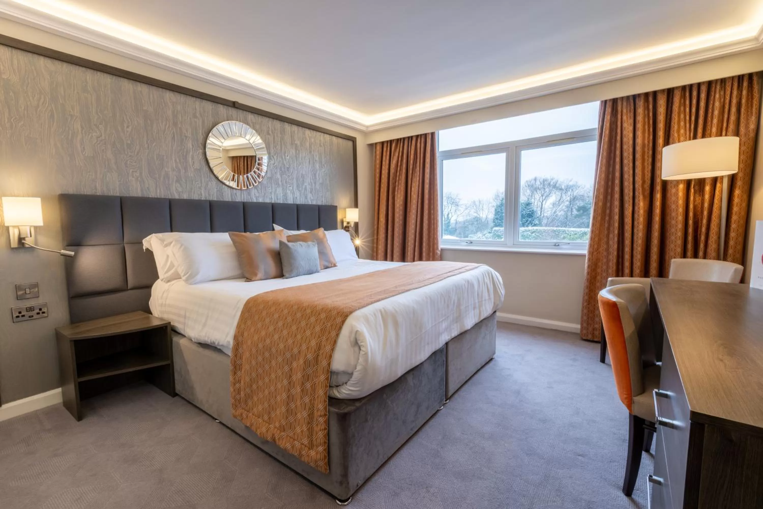 Bed in Park Hall Hotel and Spa Wolverhampton