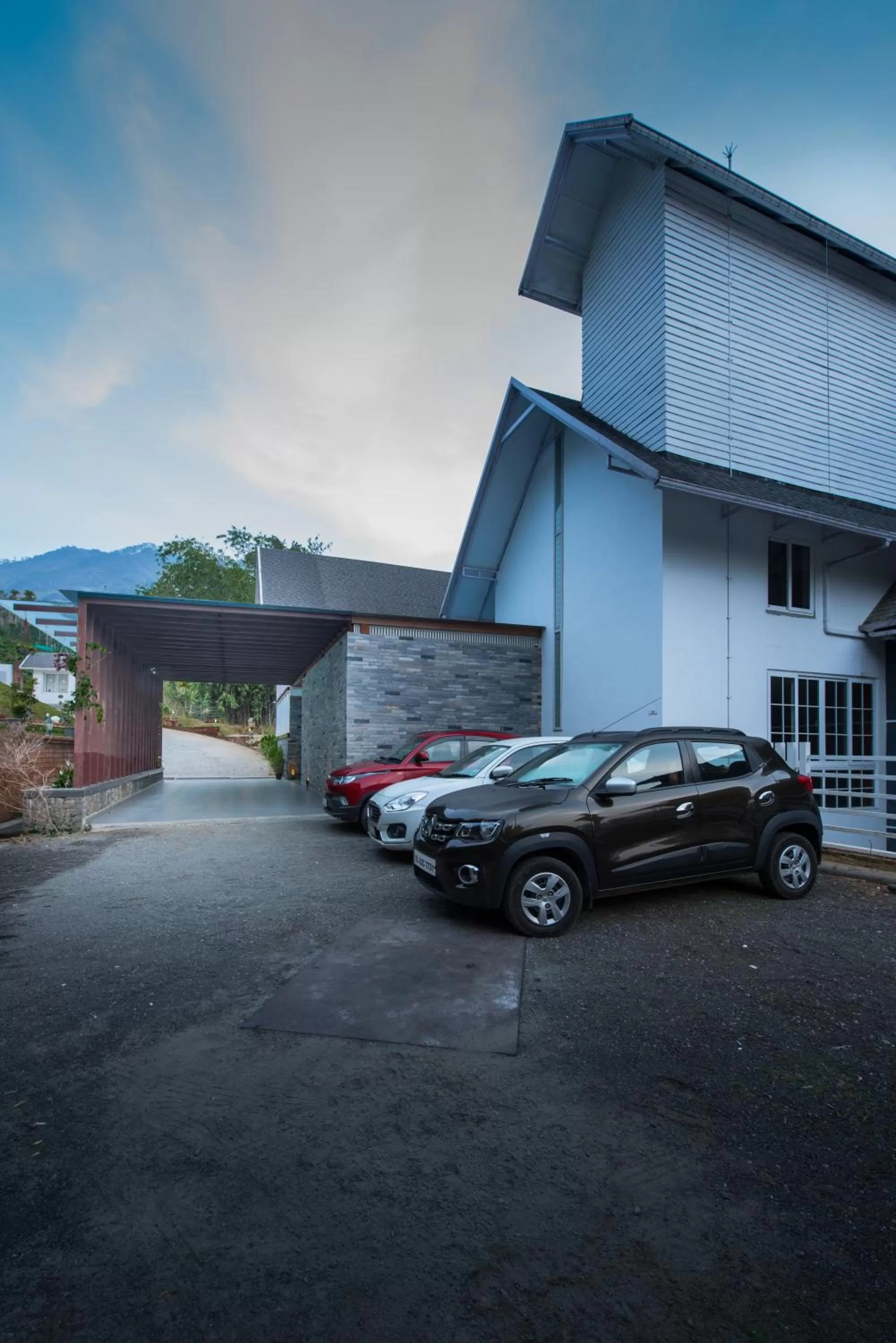 Property building in Trivers Resort Munnar