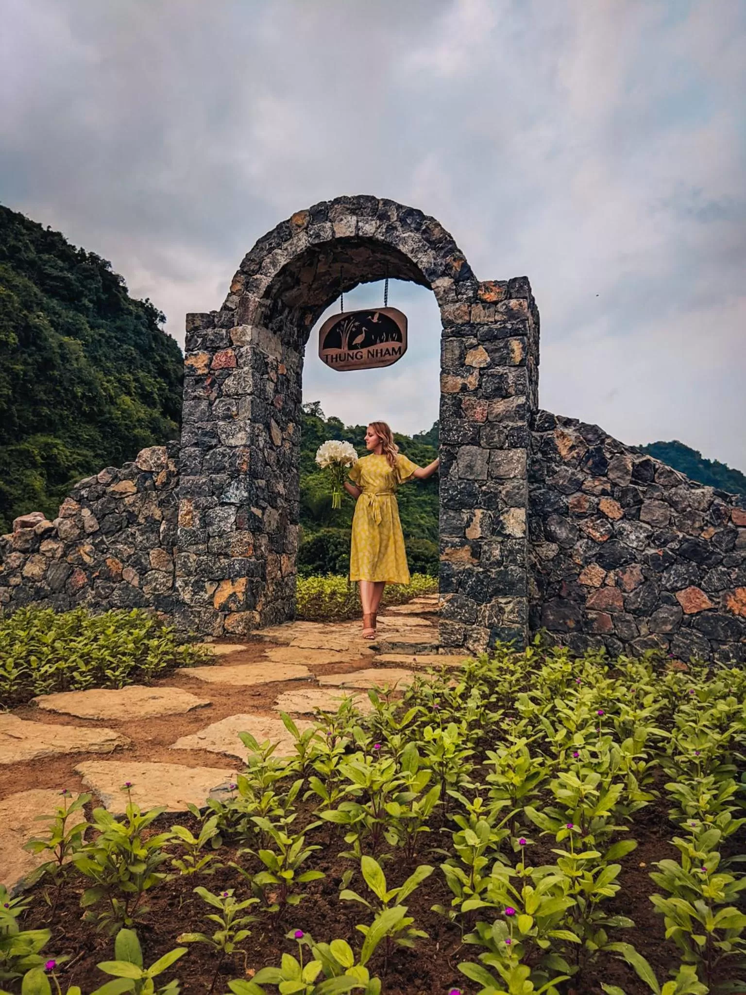 People in Thung Nham Resort