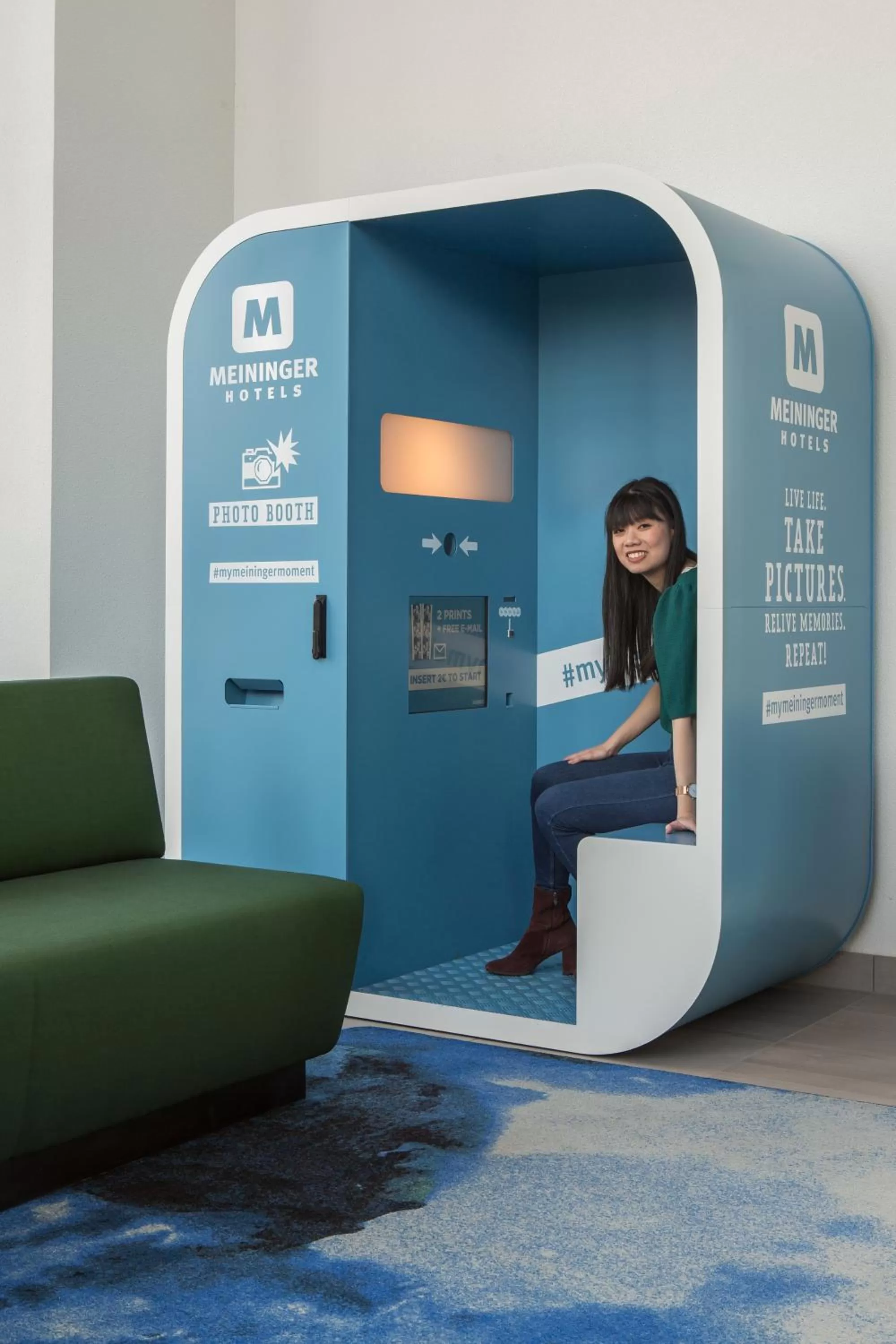 Decorative detail in MEININGER Hotel Amsterdam Amstel