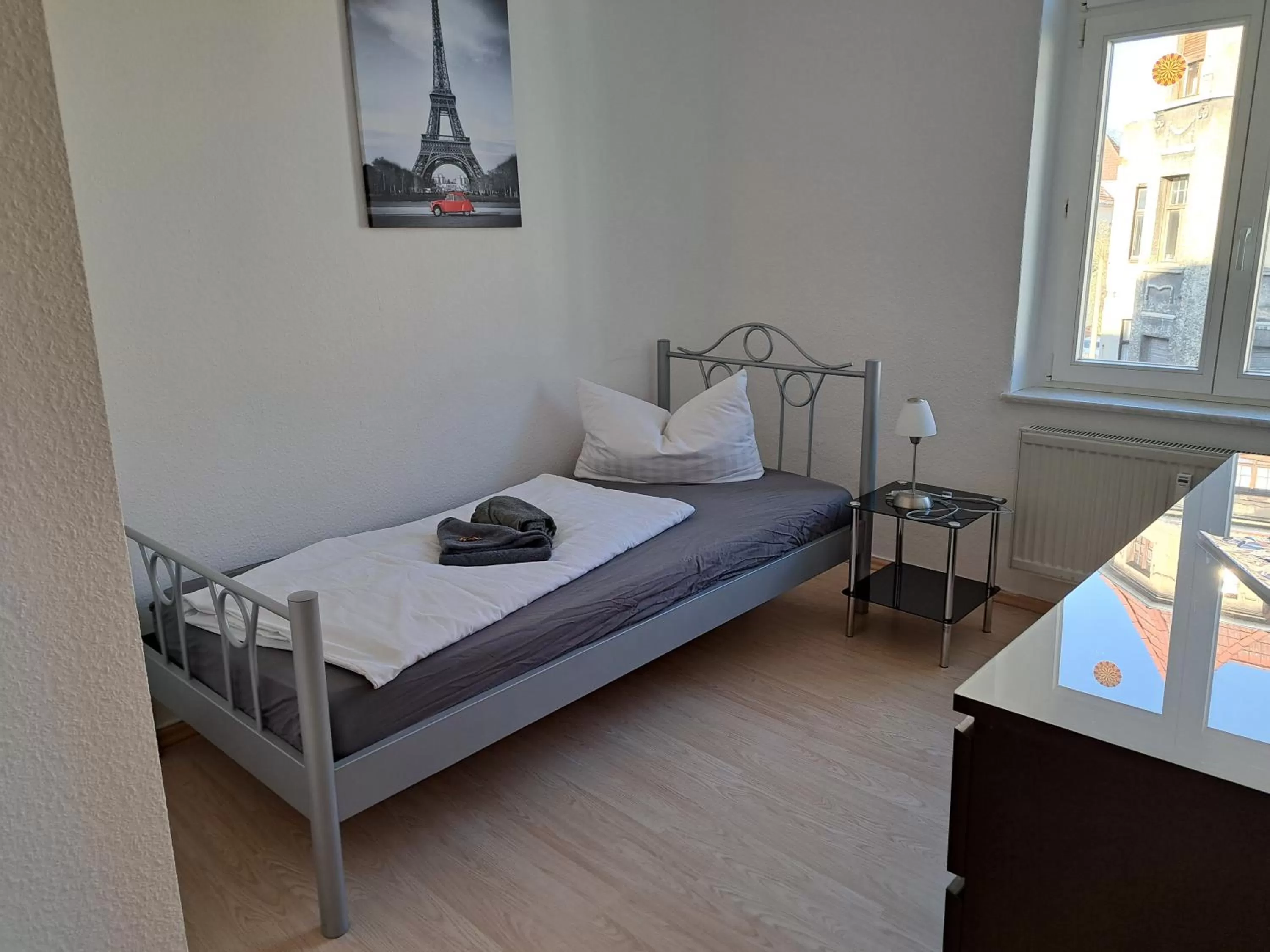 Bed in Apartment-Hotel Schillerplatz