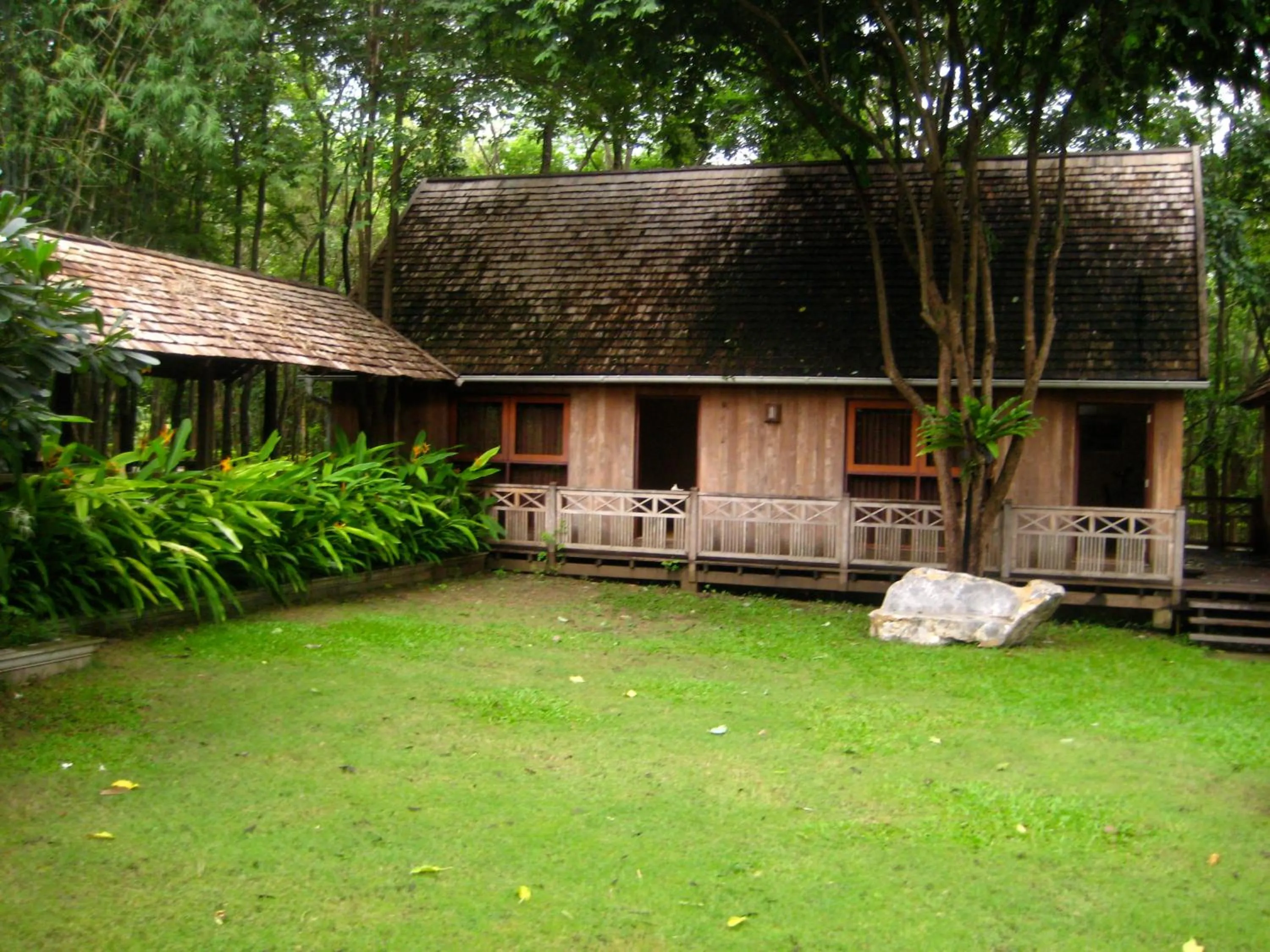 Garden in Teakwood villa