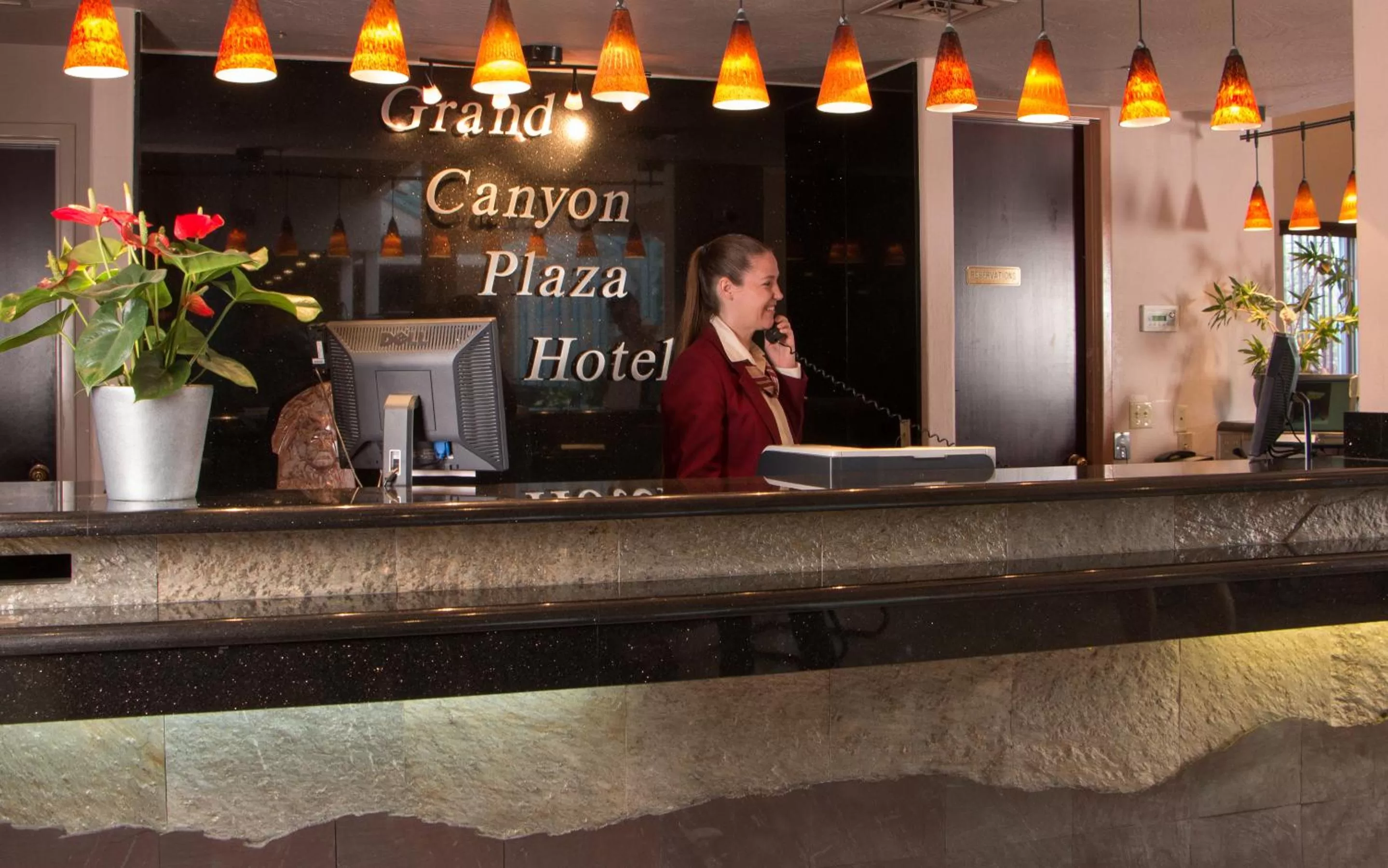 Staff in Grand Canyon Plaza Hotel-South Rim