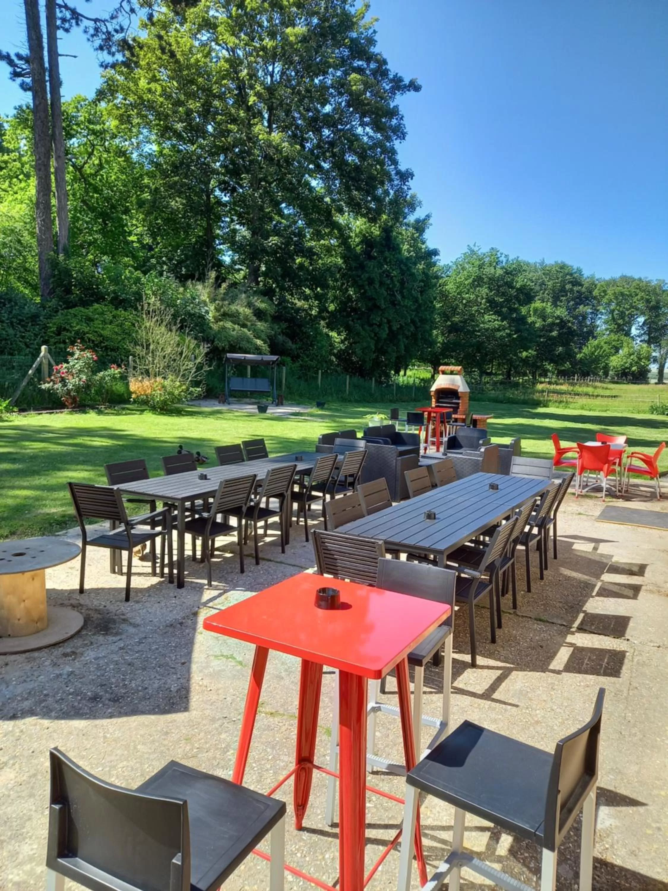 Patio in chambres et gites d'étretat