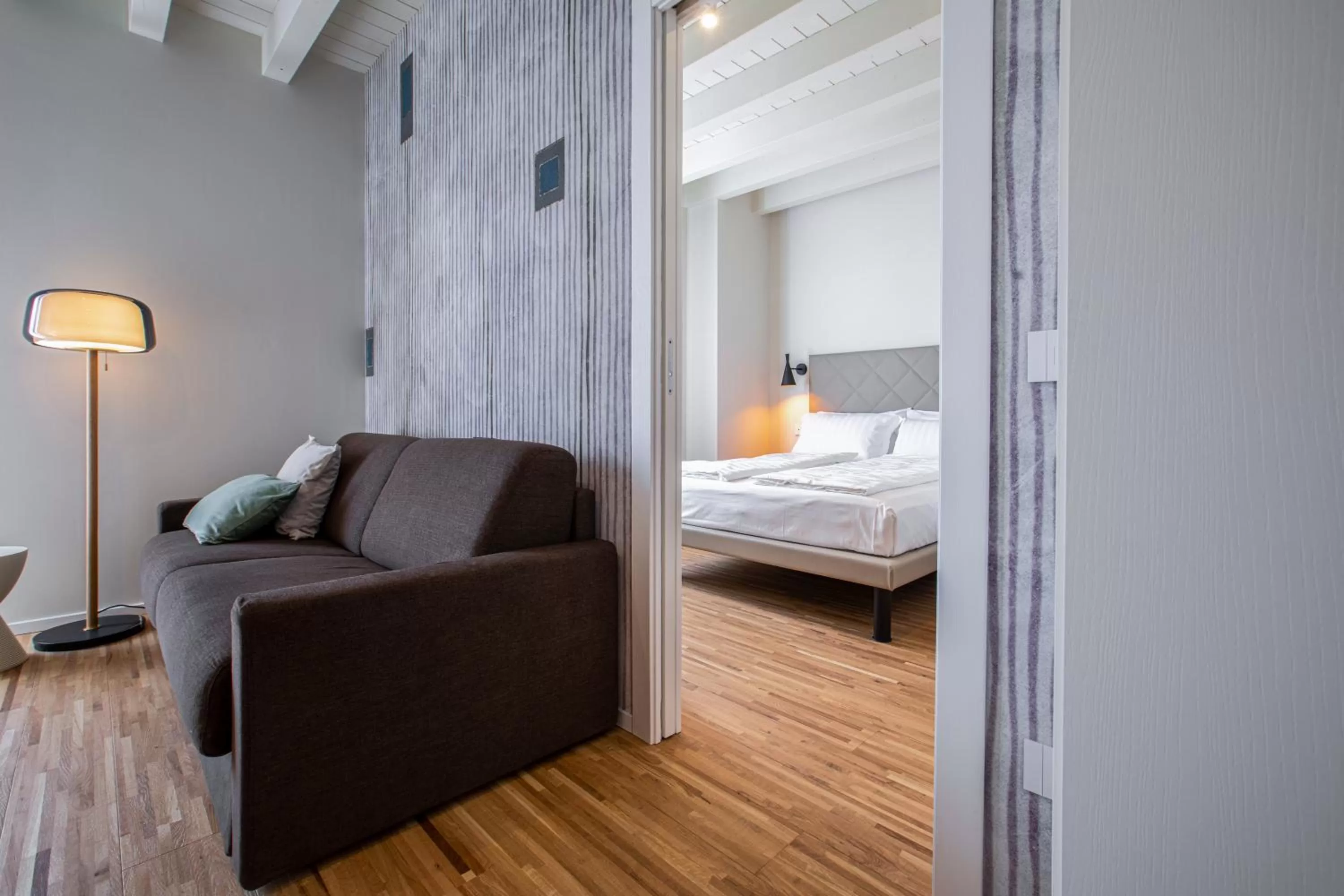 Bed in Ah Villaglori Boutique Apartments