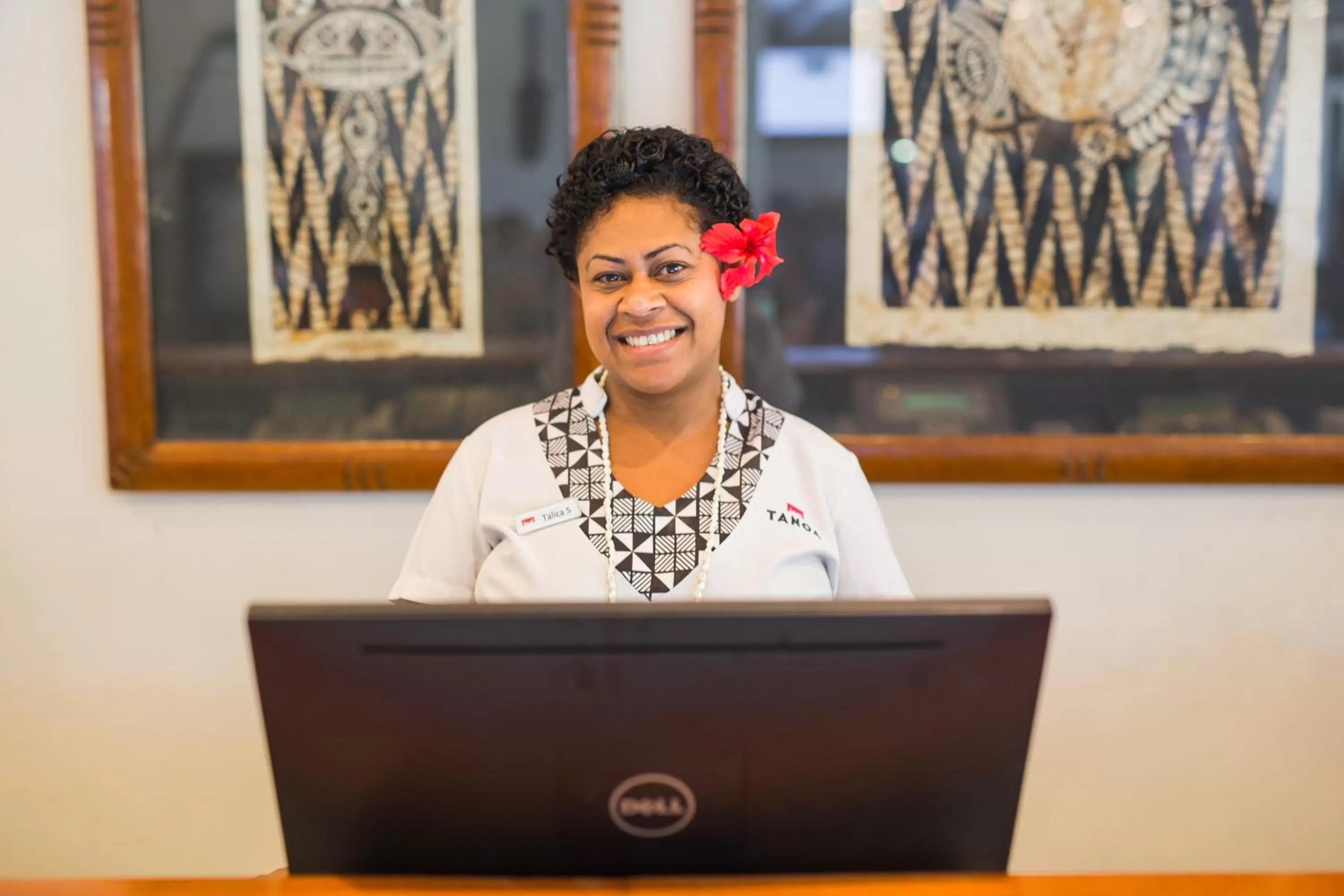 Staff in Tanoa International Hotel