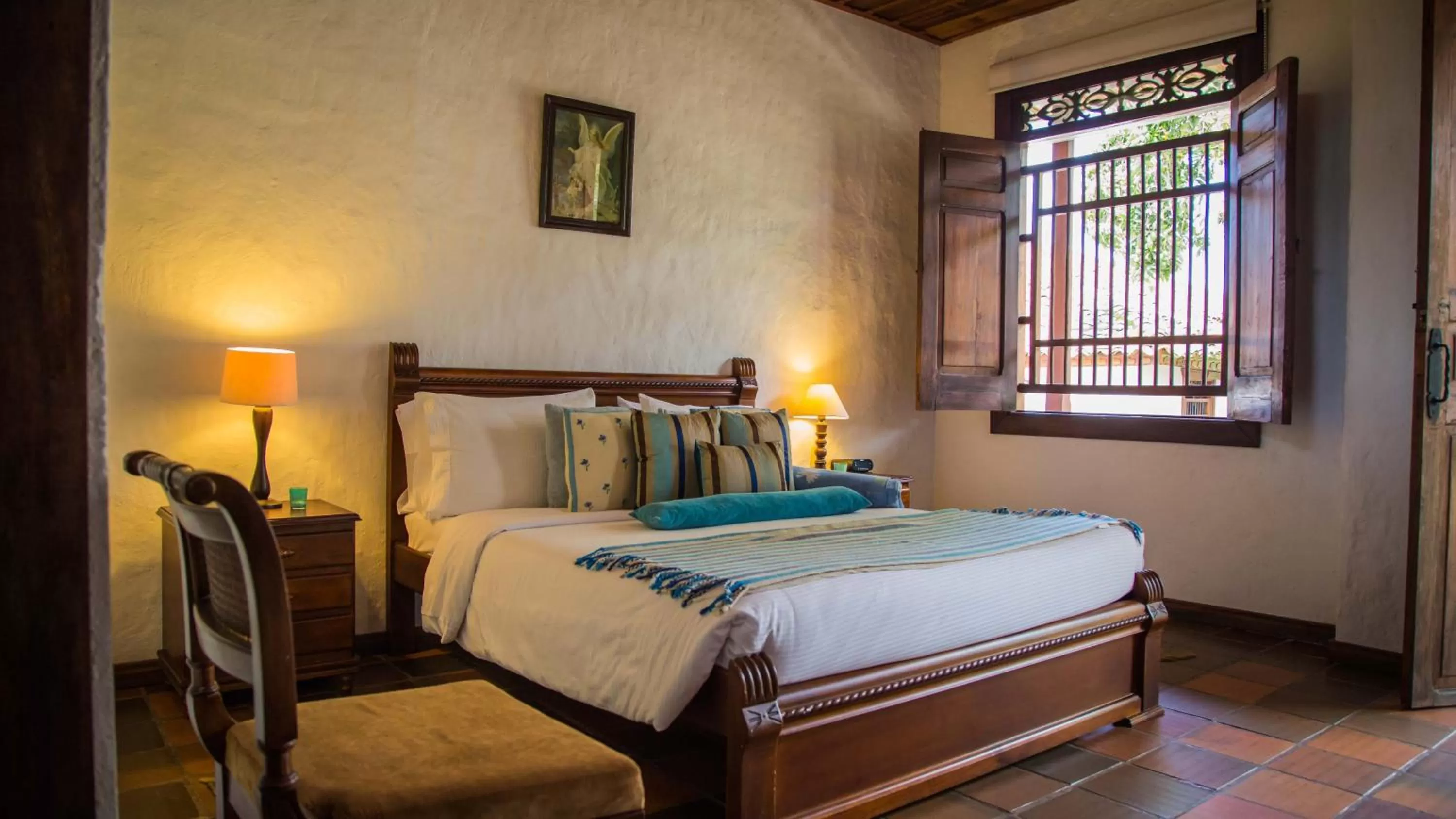 Bed in Hotel Delirio Campestre