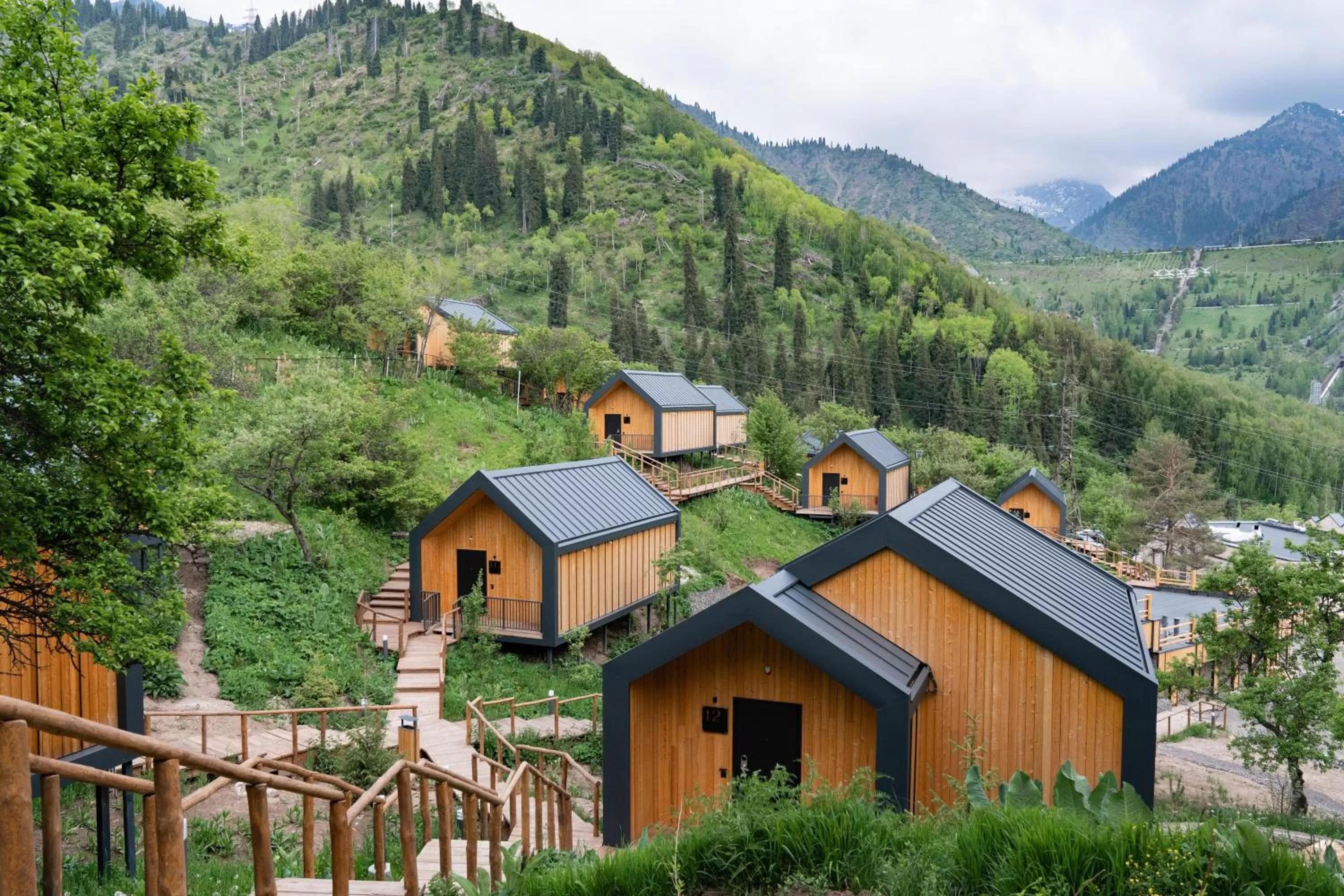 Spring in Qazaq Auyl Eco Hotel