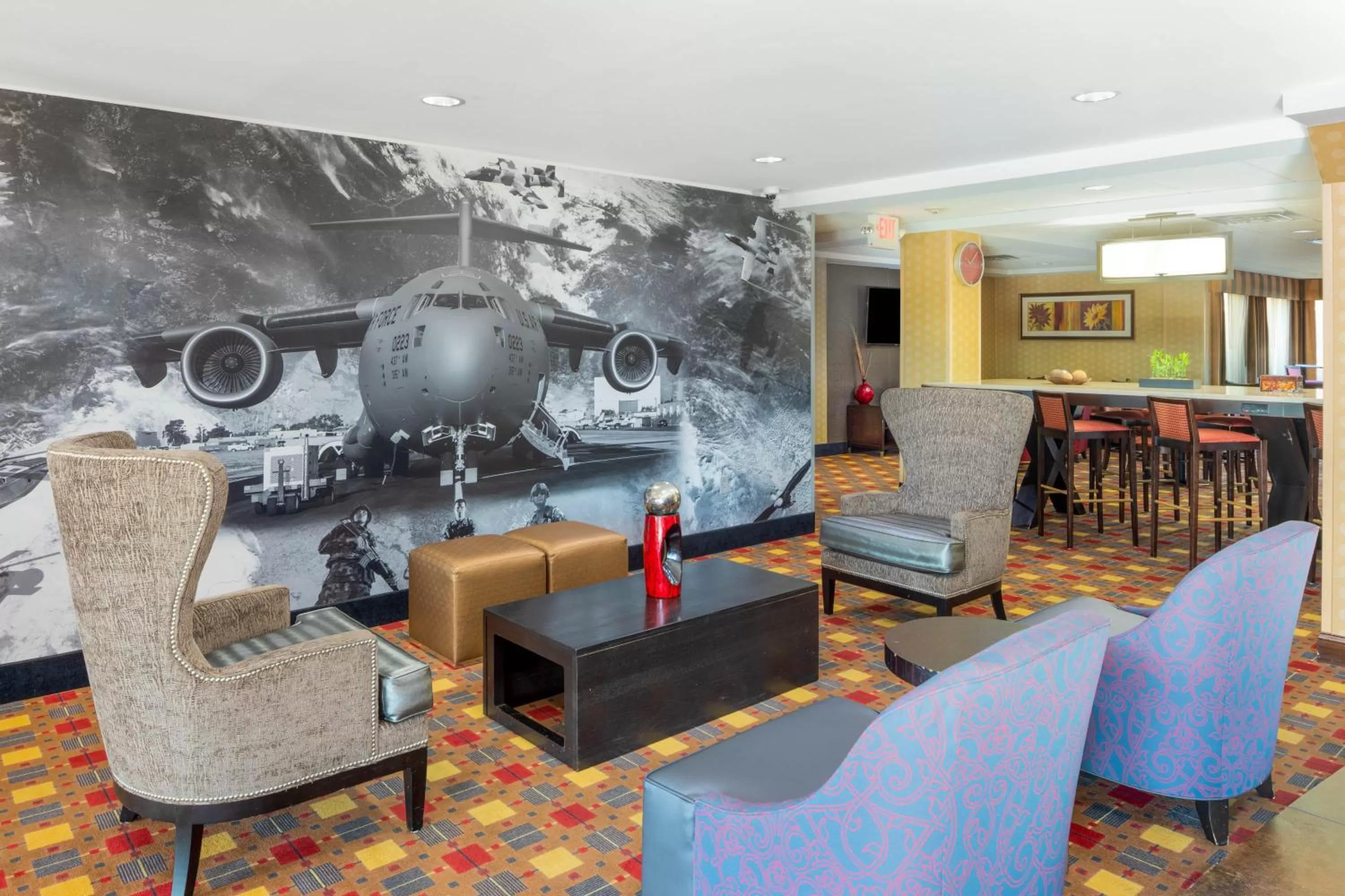 Lobby or reception in La Quinta by Wyndham Warner Robins - Robins AFB