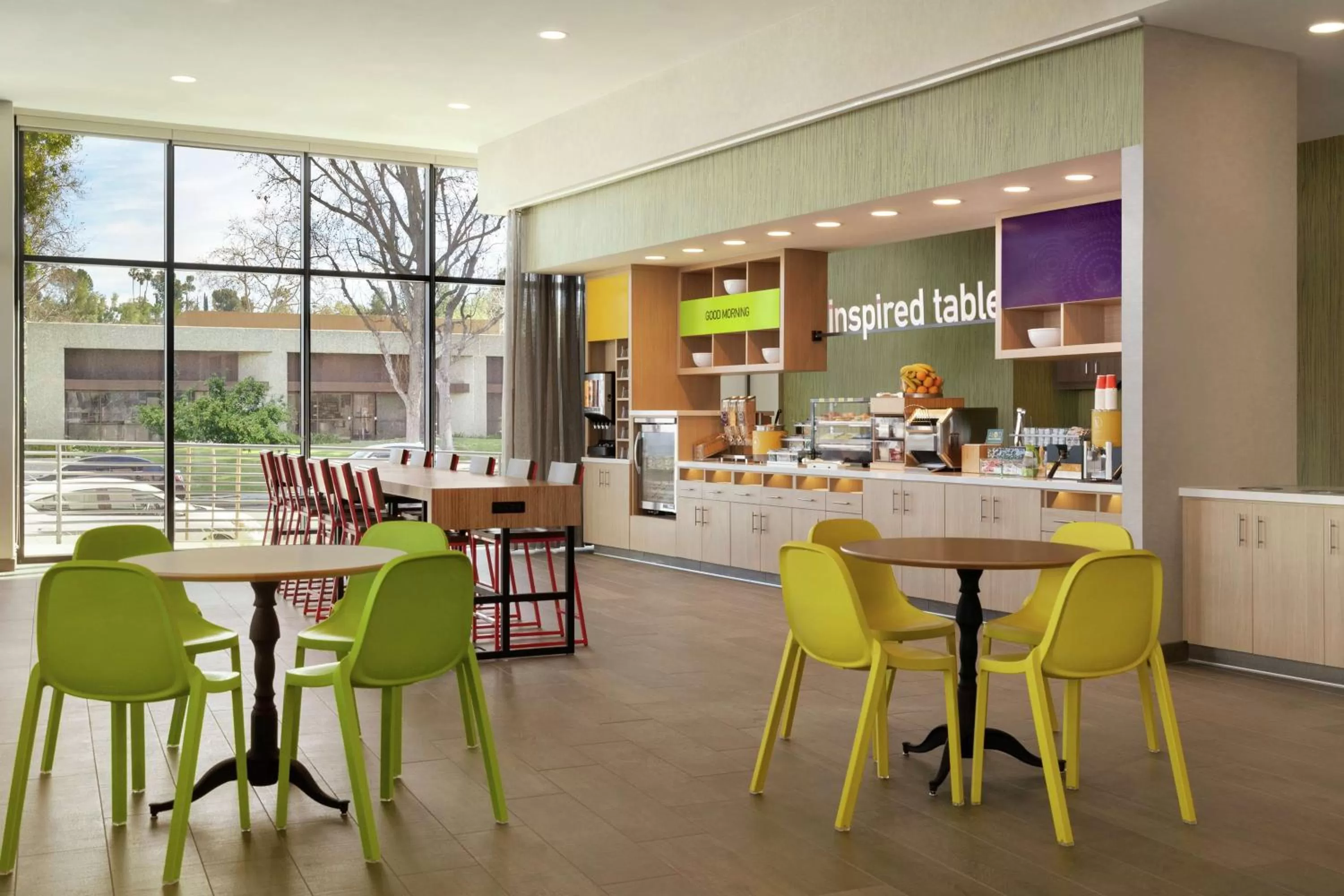 Breakfast in Home2 Suites By Hilton Woodland Hills Los Angeles