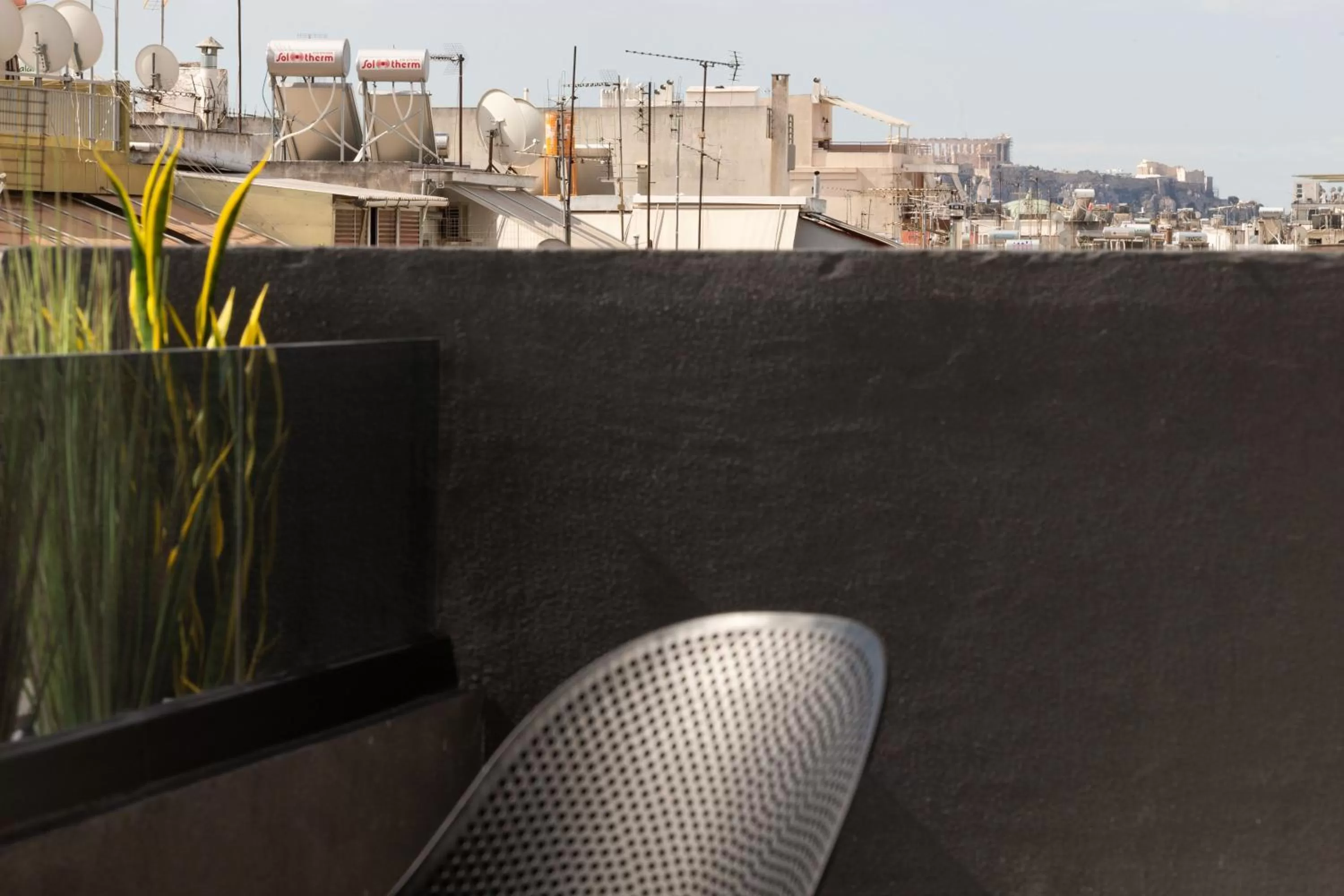 Balcony/Terrace in LUX&EASY Athens Downtown Apartments