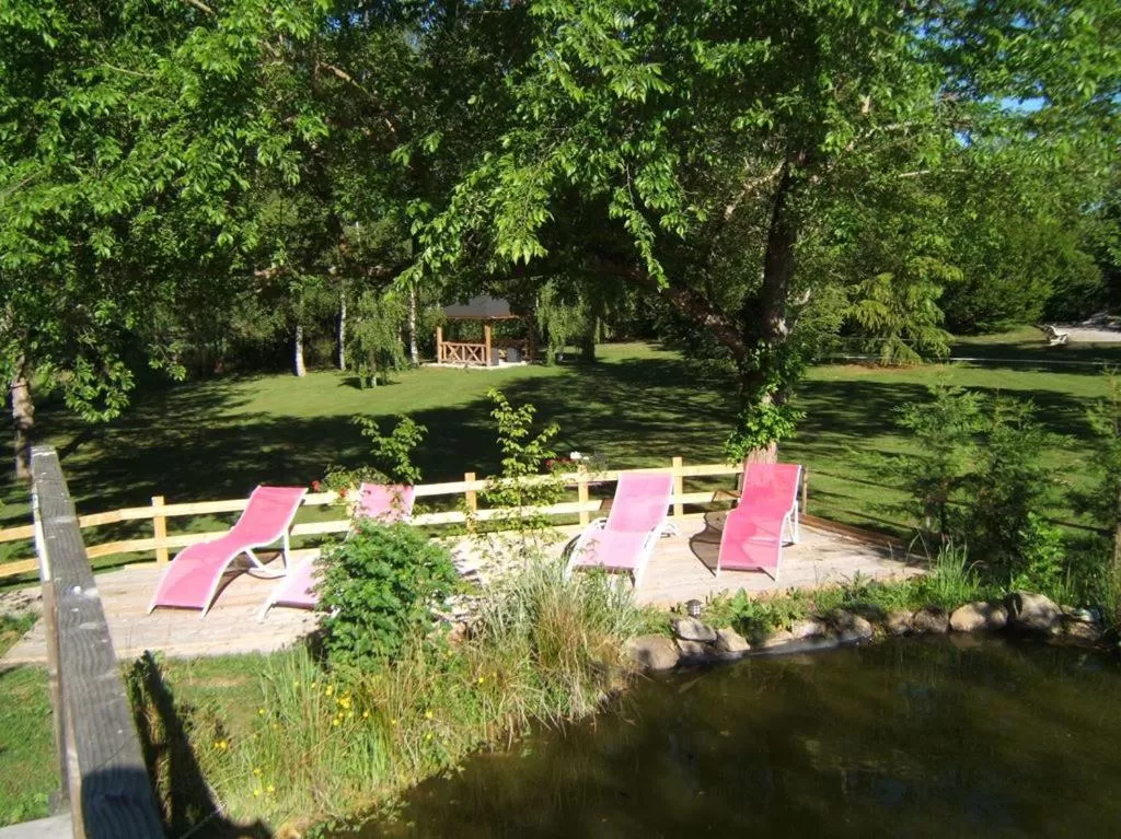 View (from property/room) in A l'Orée du Parc
