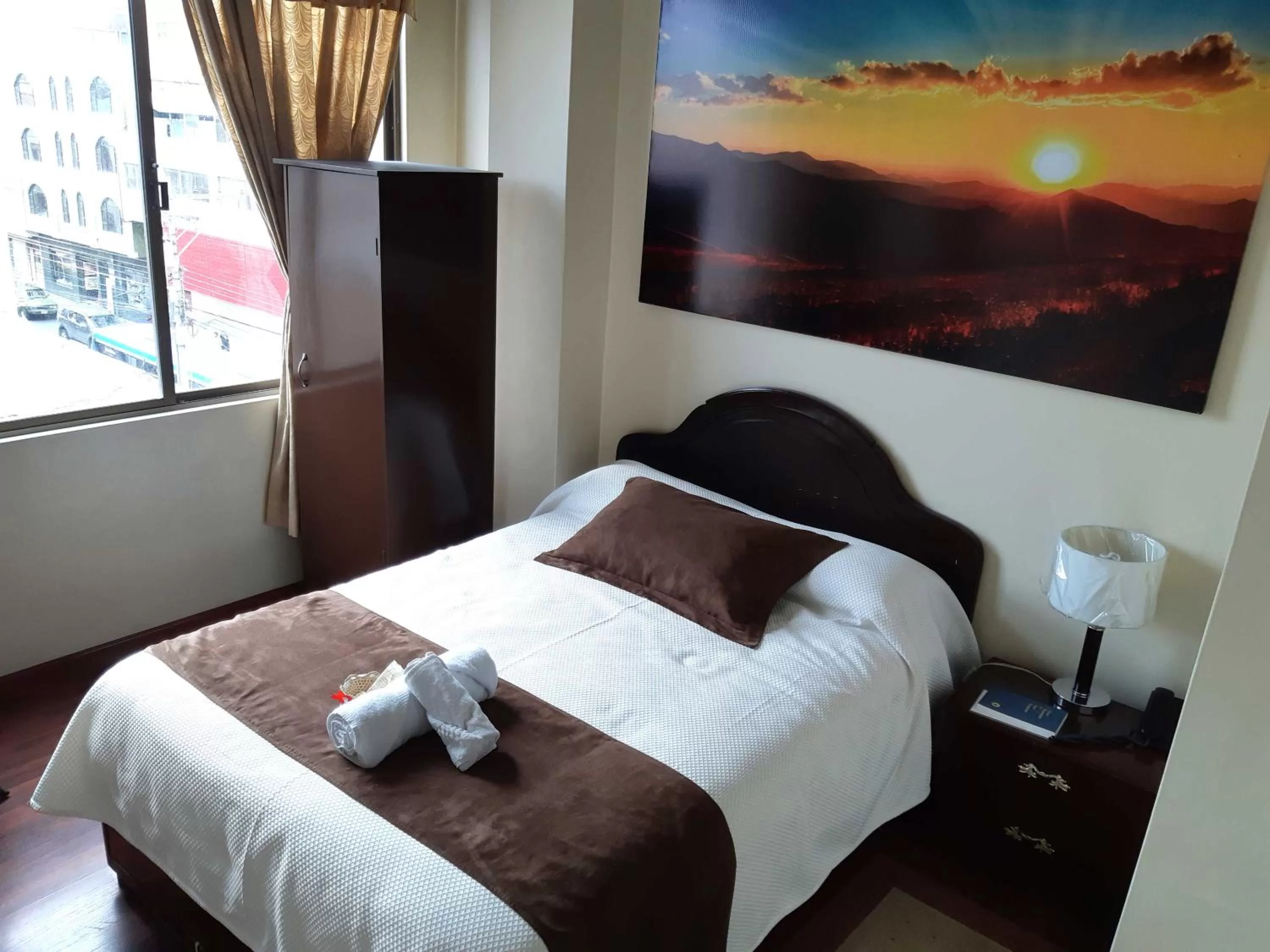 Bedroom, Bed in La Merced Plaza Hospedaje