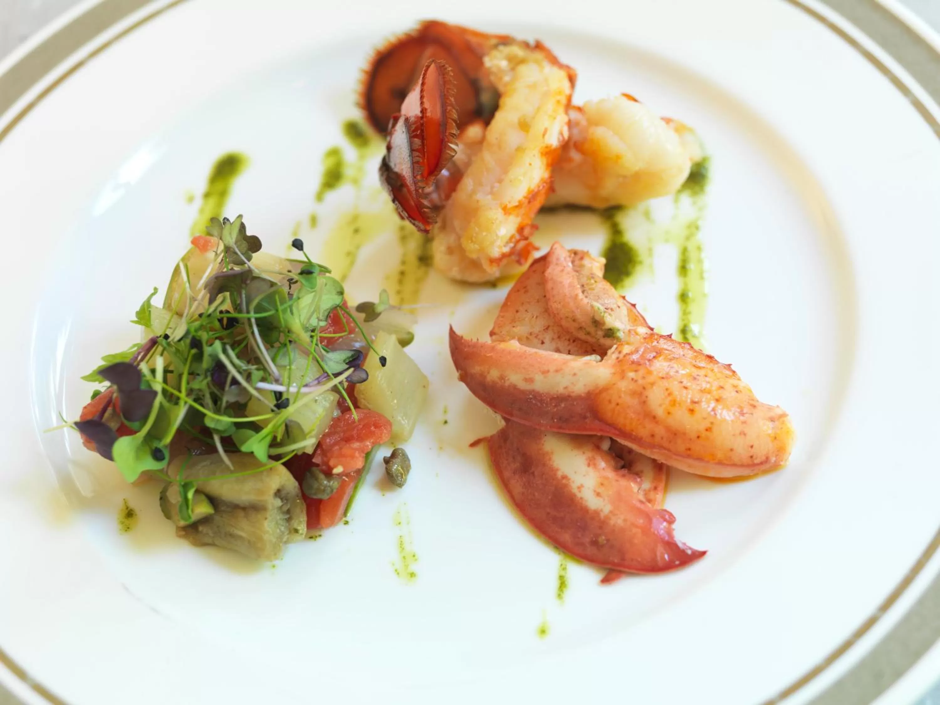 Food in Rocco Forte Hotel De Russie