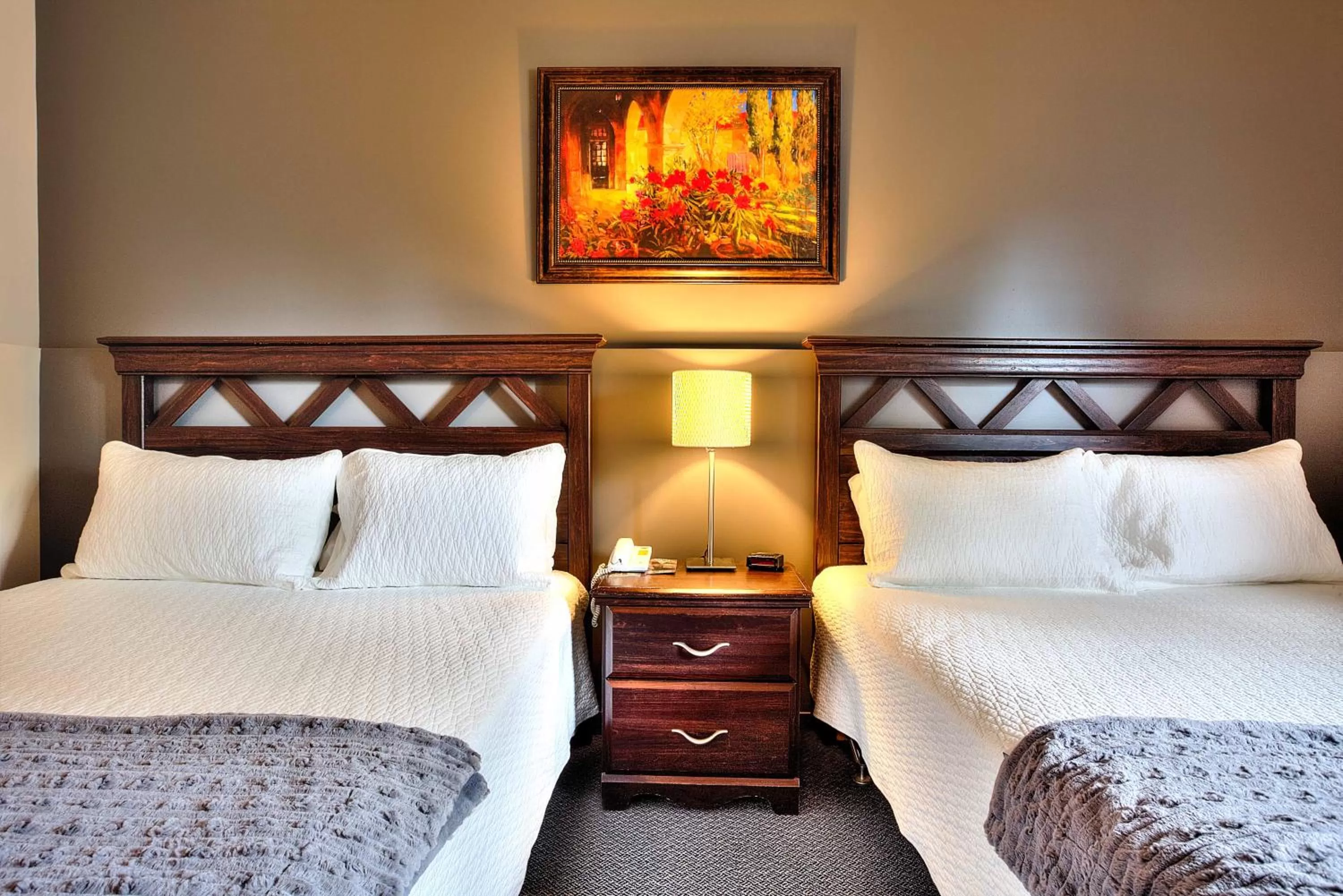 Bed in Motel et Camping Etchemin