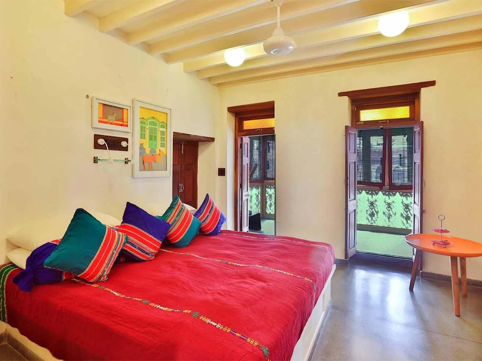 Bed in Mangaldas Ni Haveli II by The House of MG