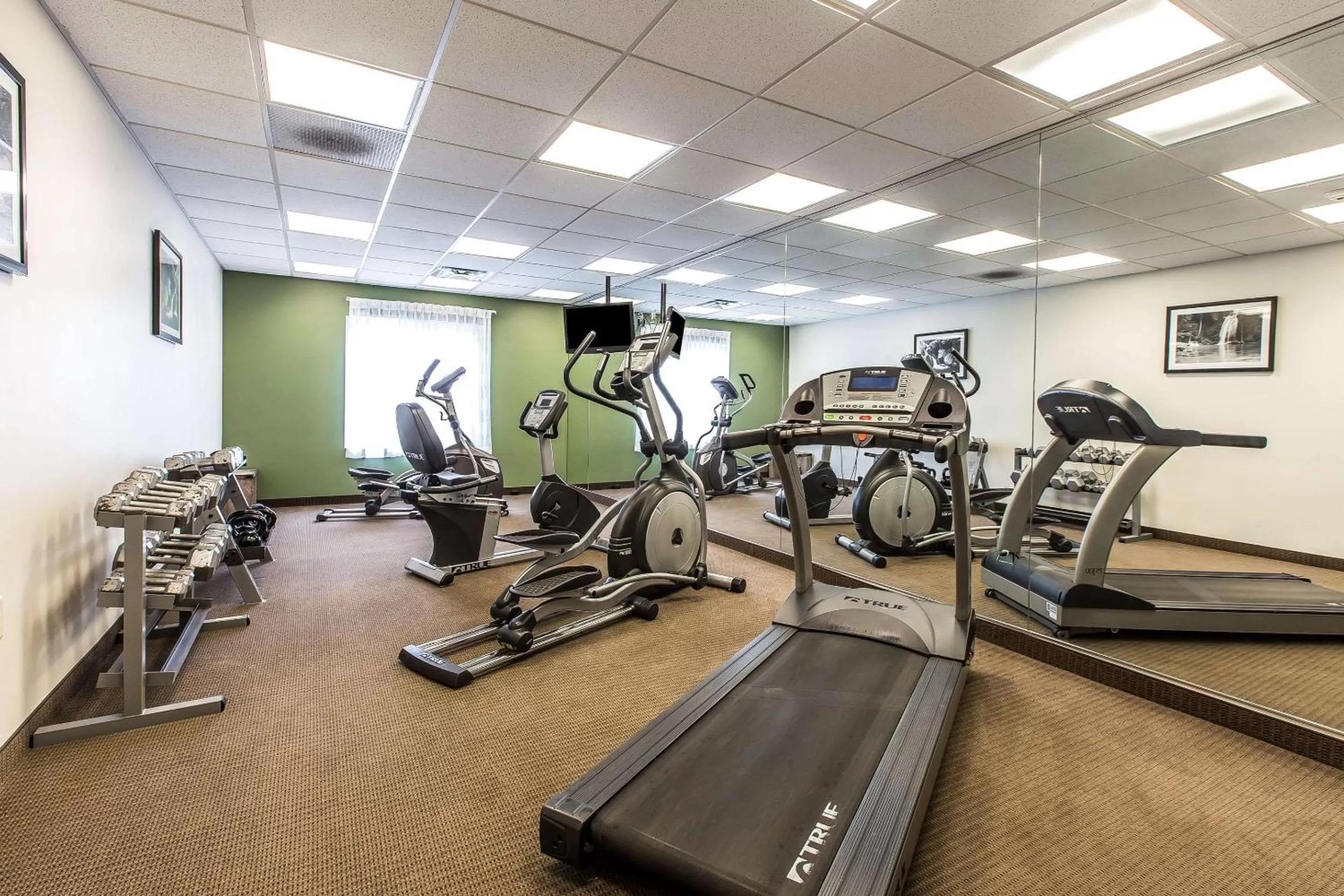 Fitness centre/facilities in Sleep Inn & Suites Mount Olive North