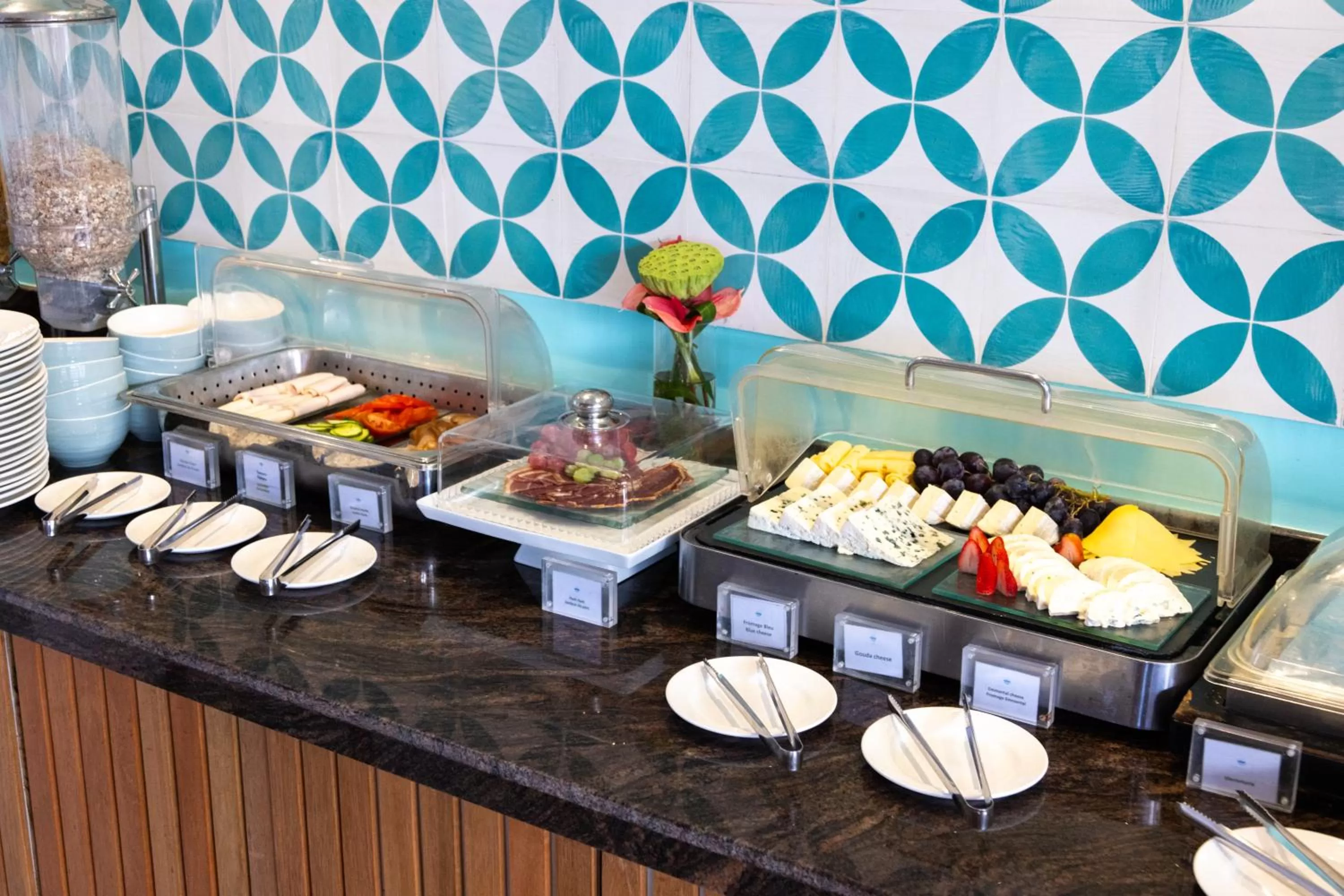 Buffet breakfast in Seapoint Boutique Hotel