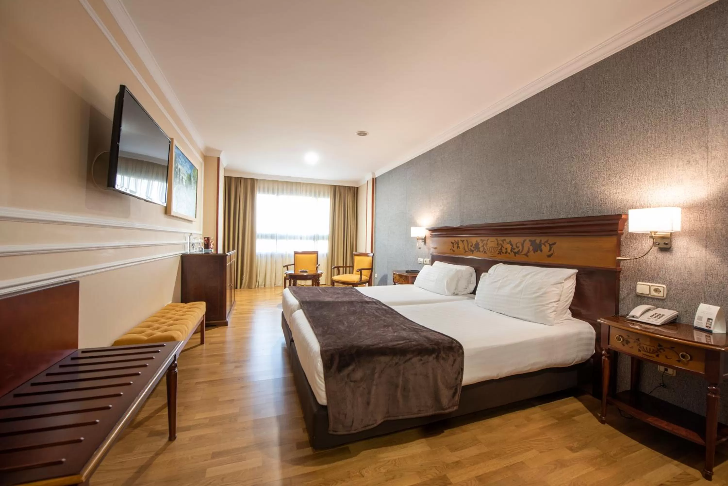 Bed in Eurostars Araguaney