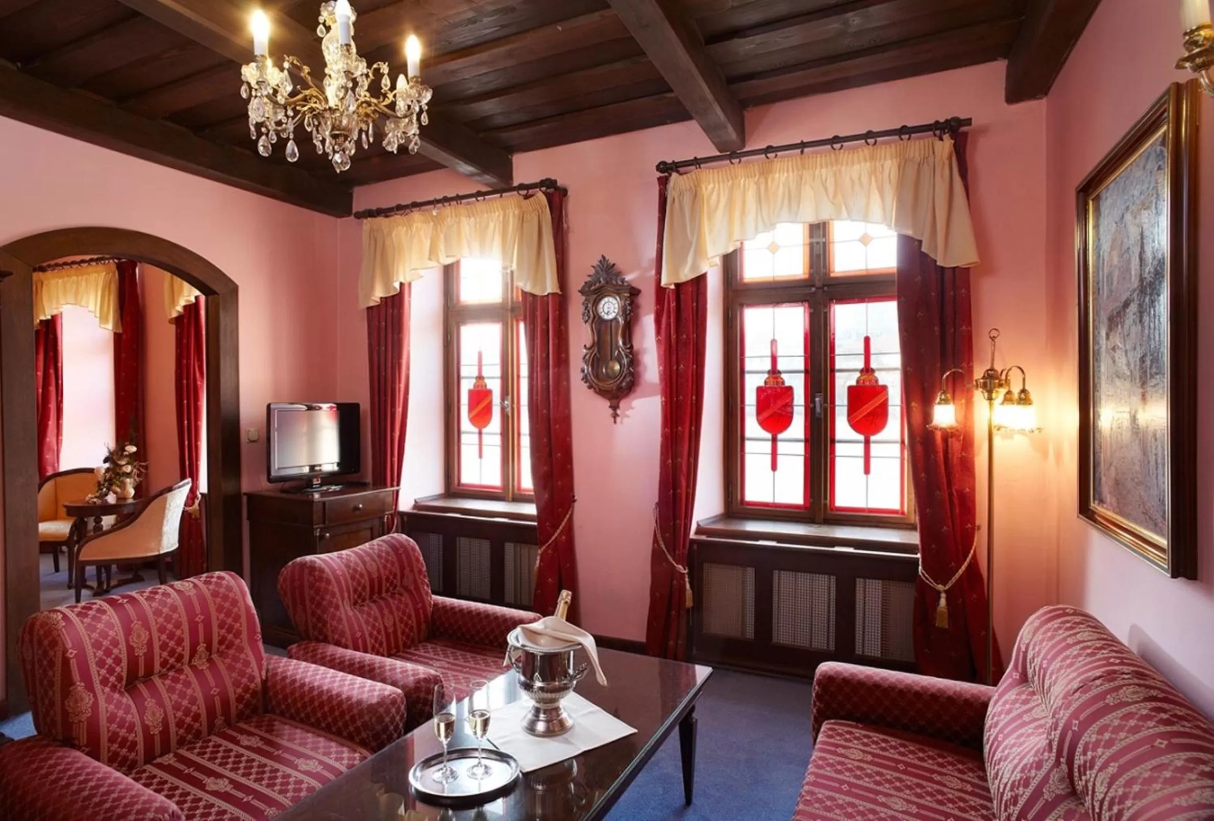 Seating area in U Páva